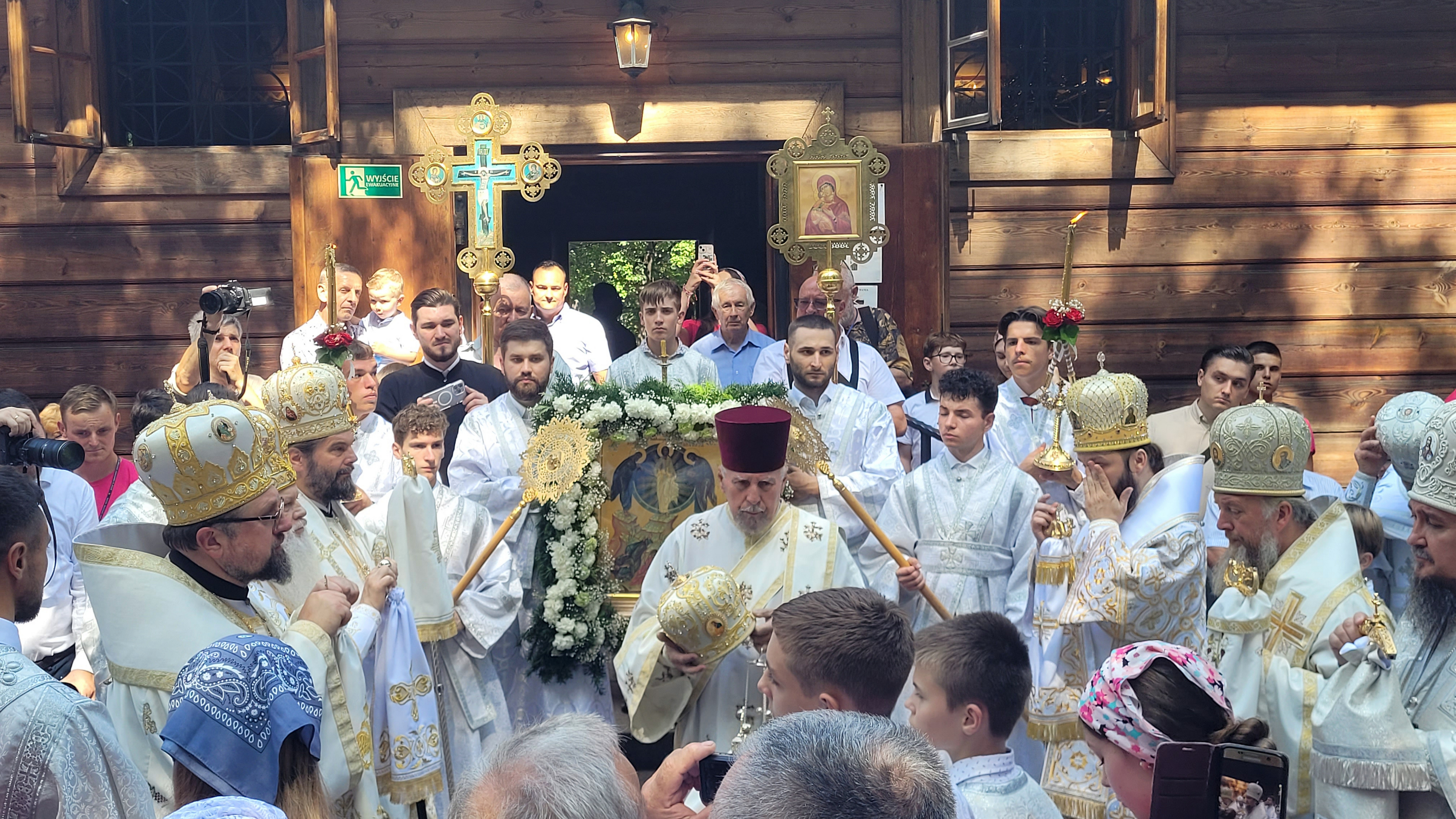 Transfiguration feast on Holy Mountain of Grabarka 