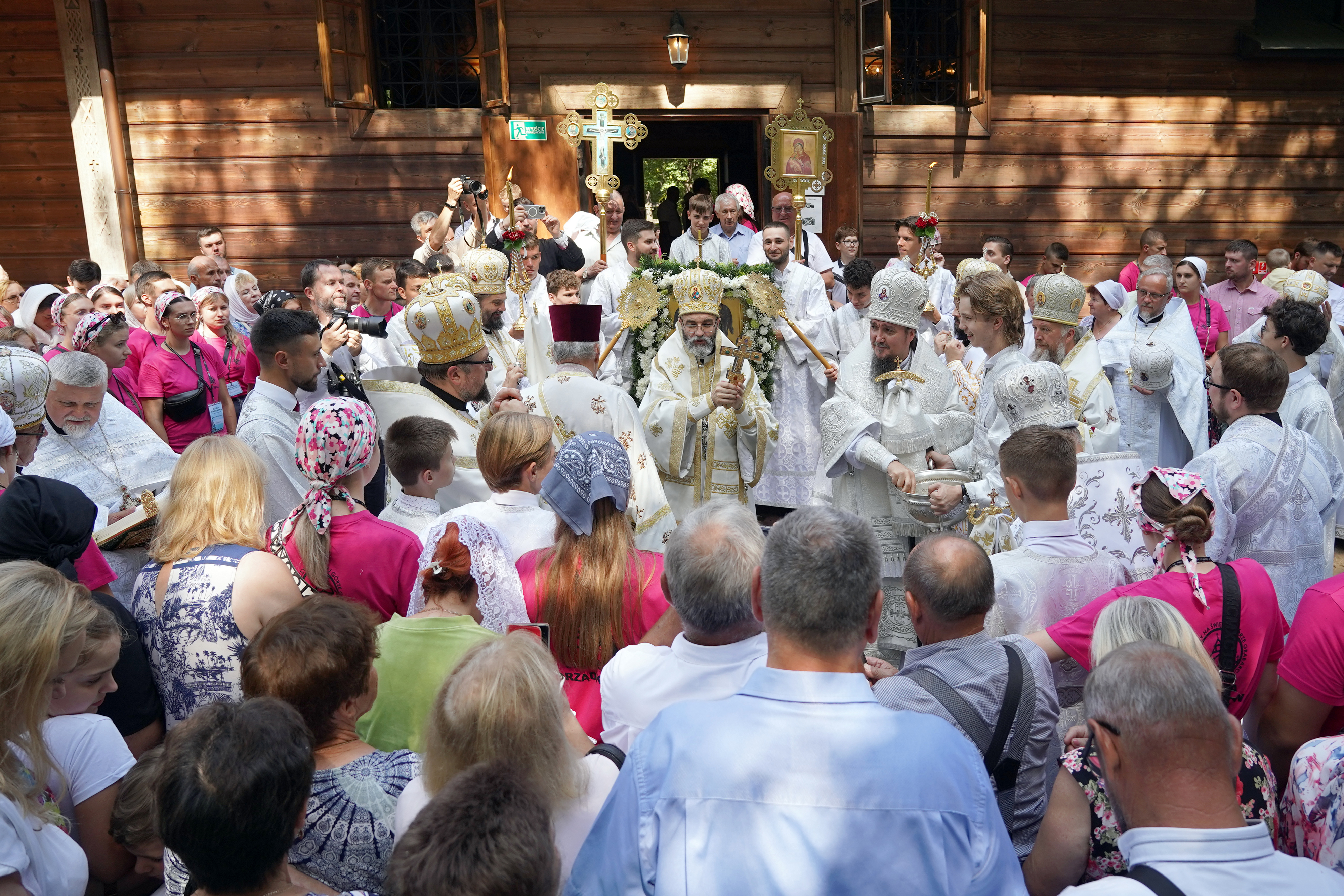 Transfiguration feast on Holy Mountain of Grabarka 