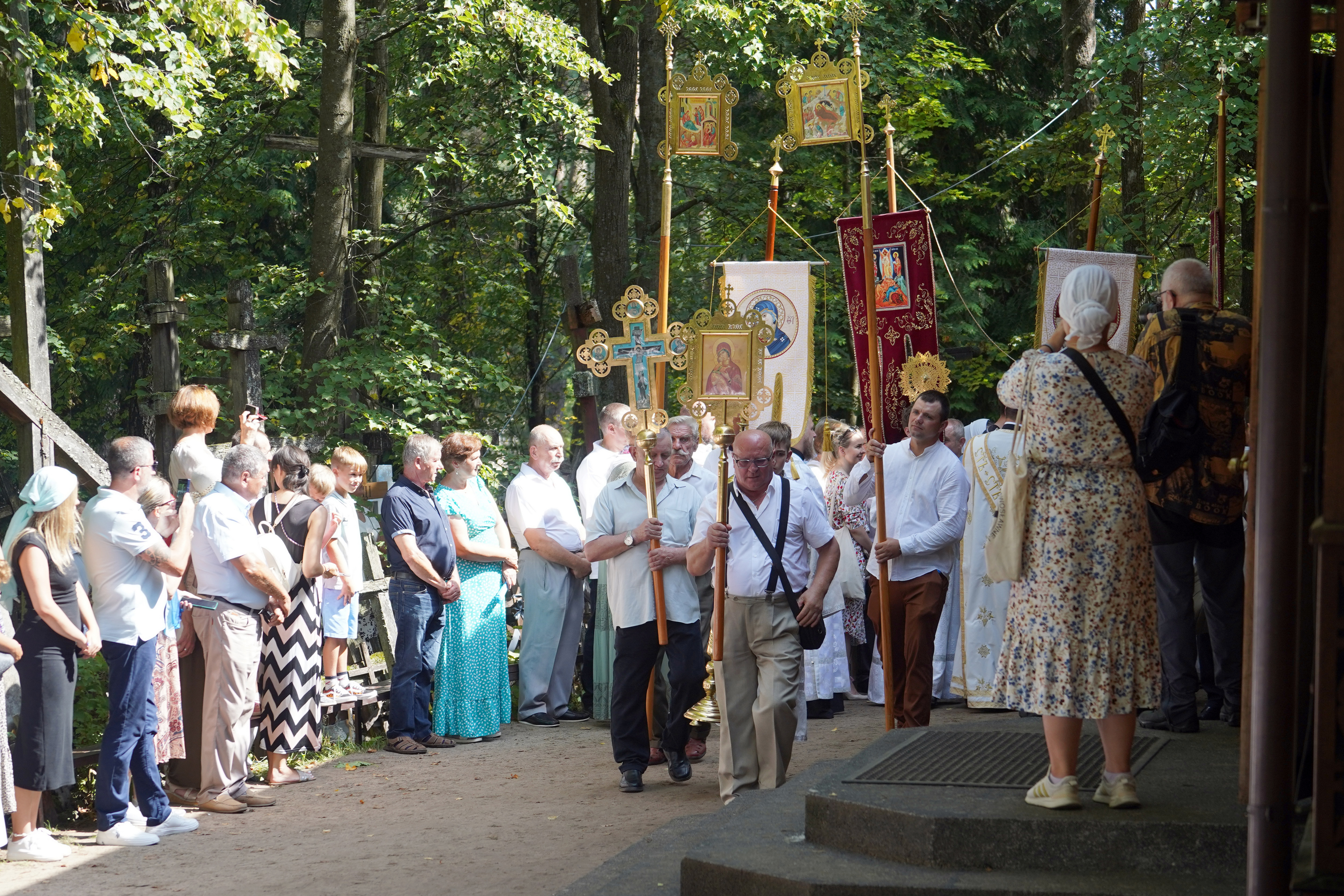Transfiguration feast on Holy Mountain of Grabarka 