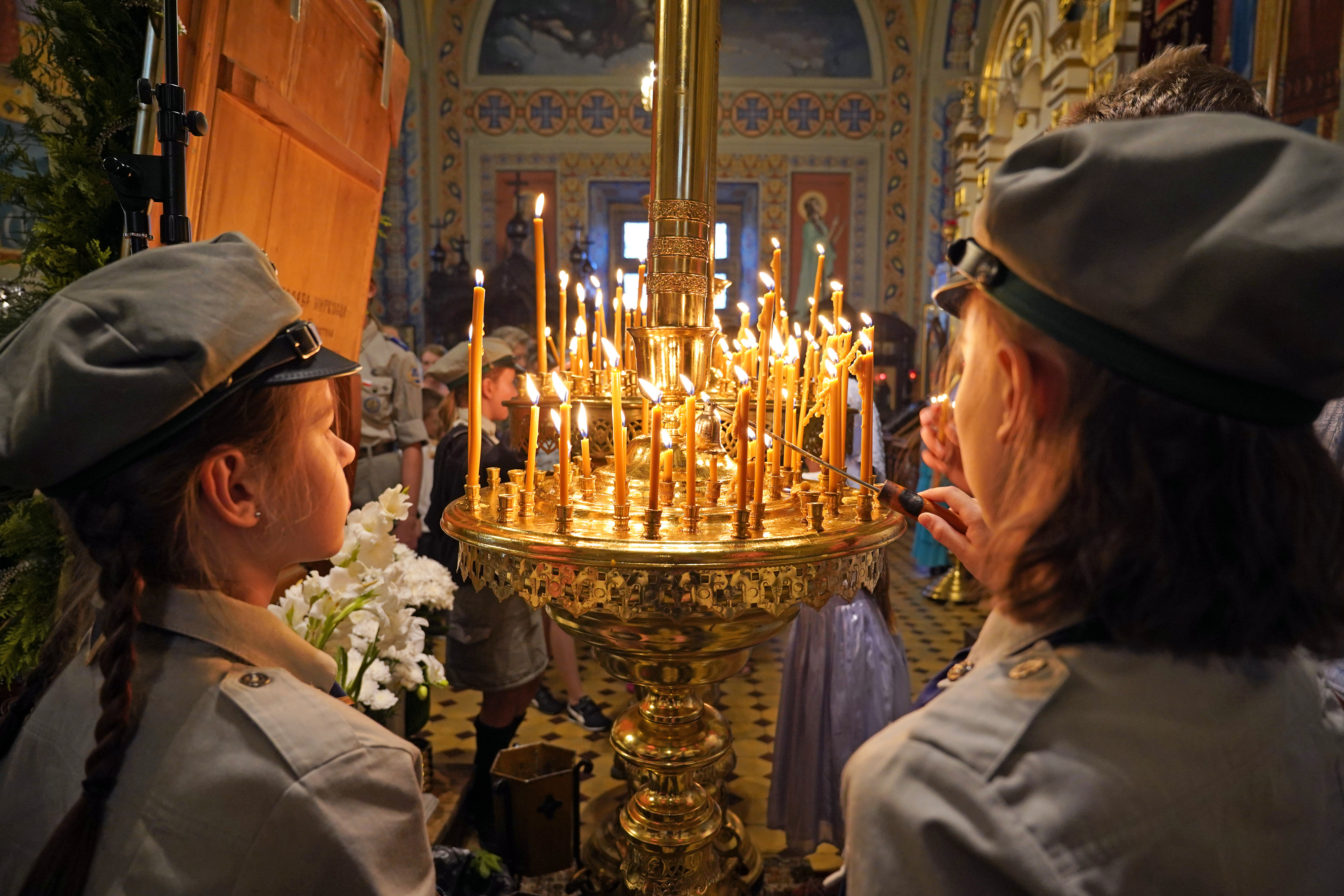 St. Martyr Gabriel feast in St. Nicholas Cathedral in Białystok