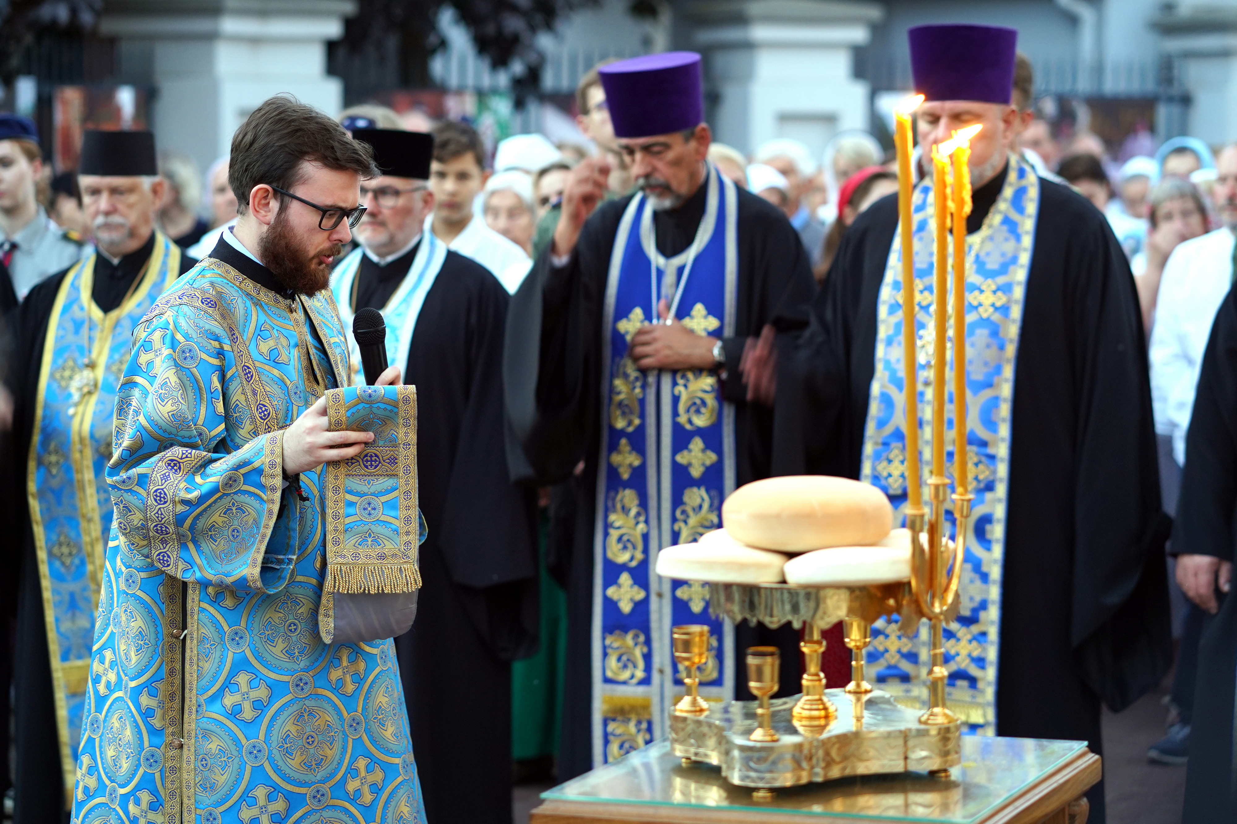 St. Martyr Gabriel feast in St. Nicholas Cathedral in Białystok