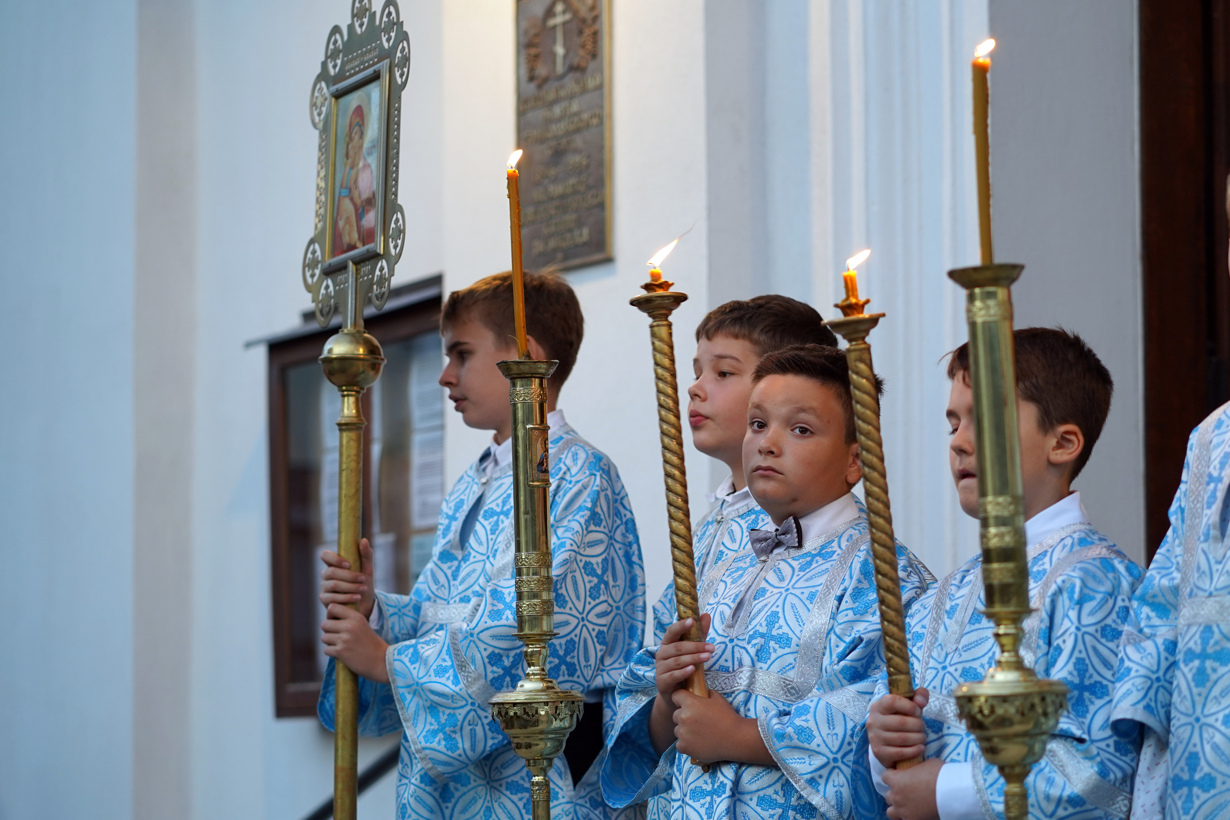 St. Martyr Gabriel feast in St. Nicholas Cathedral in Białystok
