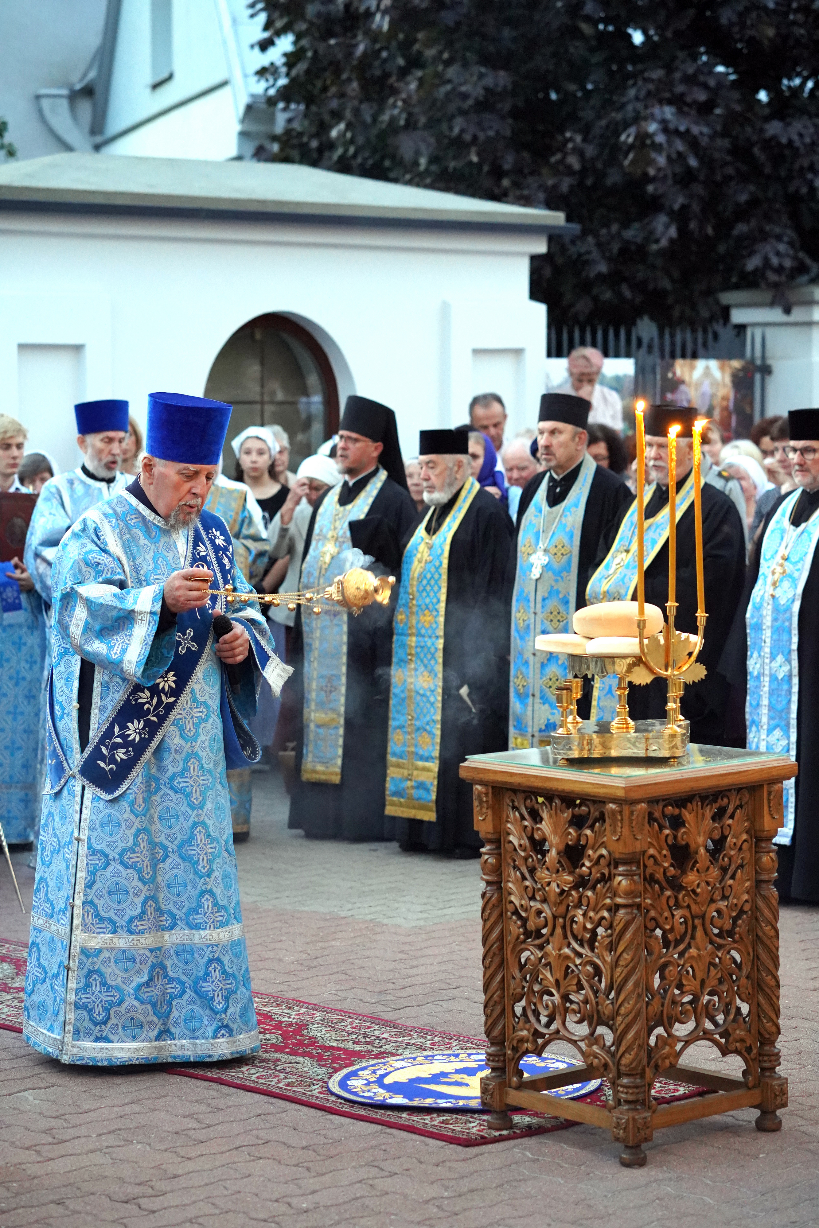 St. Martyr Gabriel feast in St. Nicholas Cathedral in Białystok