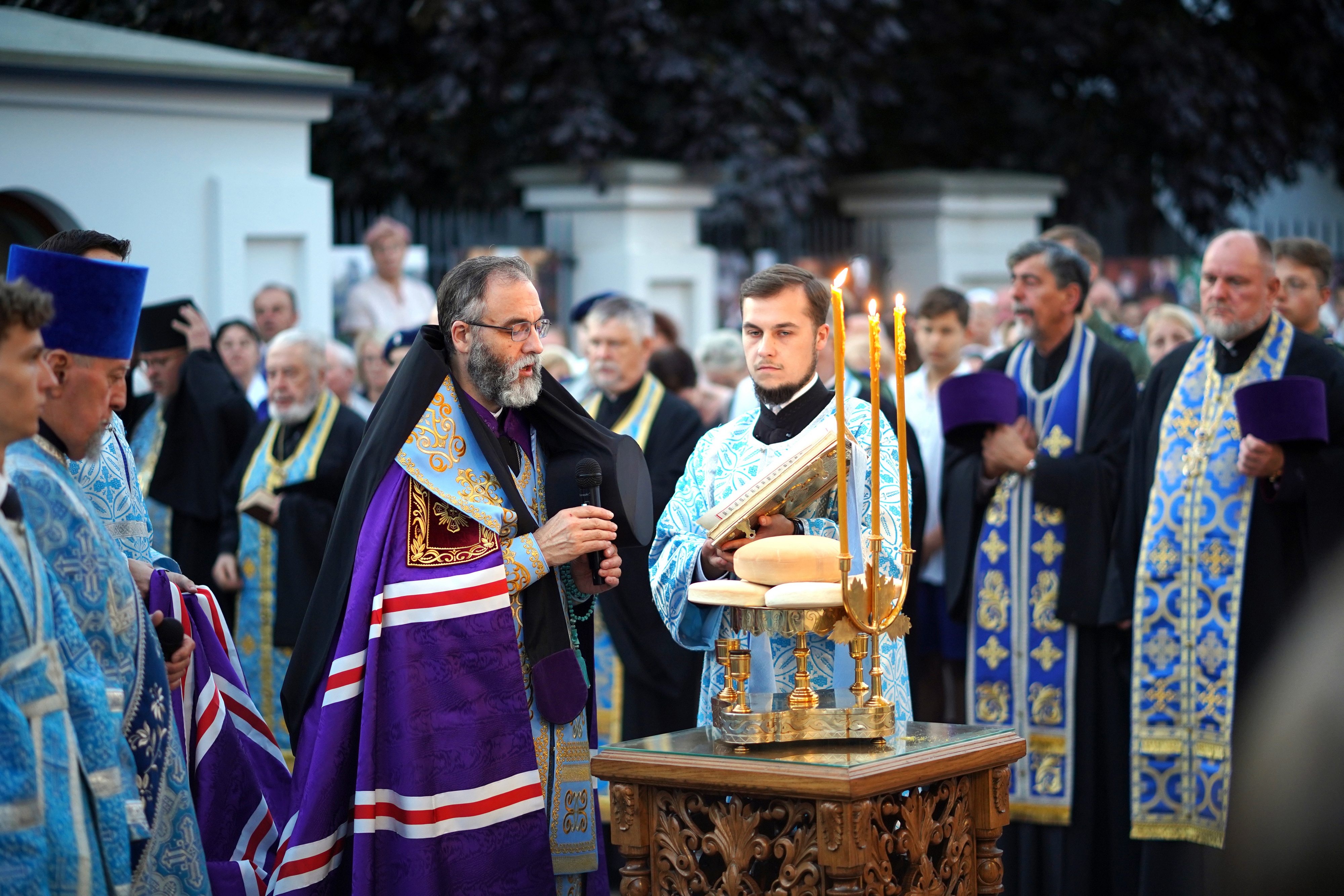 St. Martyr Gabriel feast in St. Nicholas Cathedral in Białystok