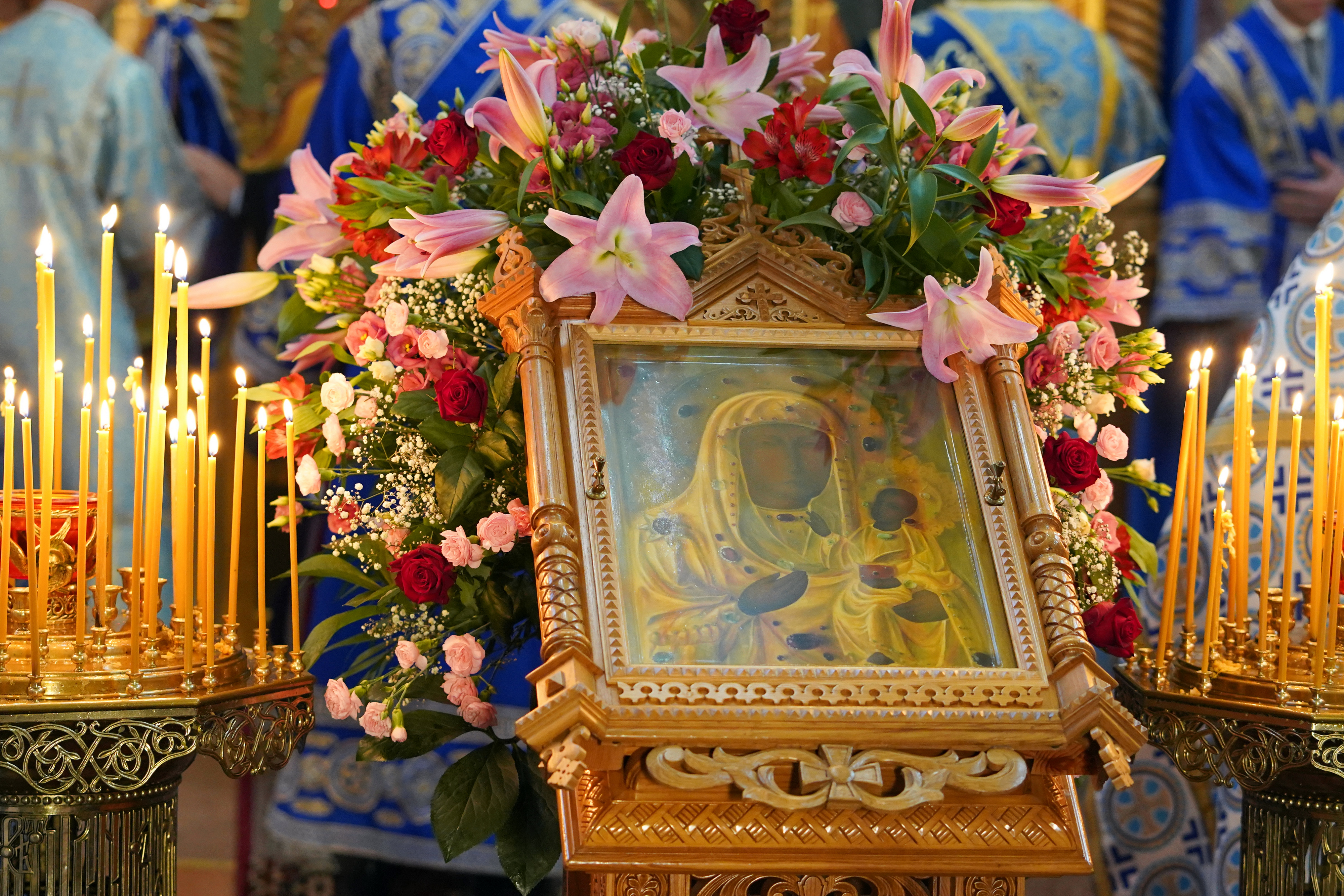 Krasnostocka Icon of the Mother of God feast in Zwierki Convent