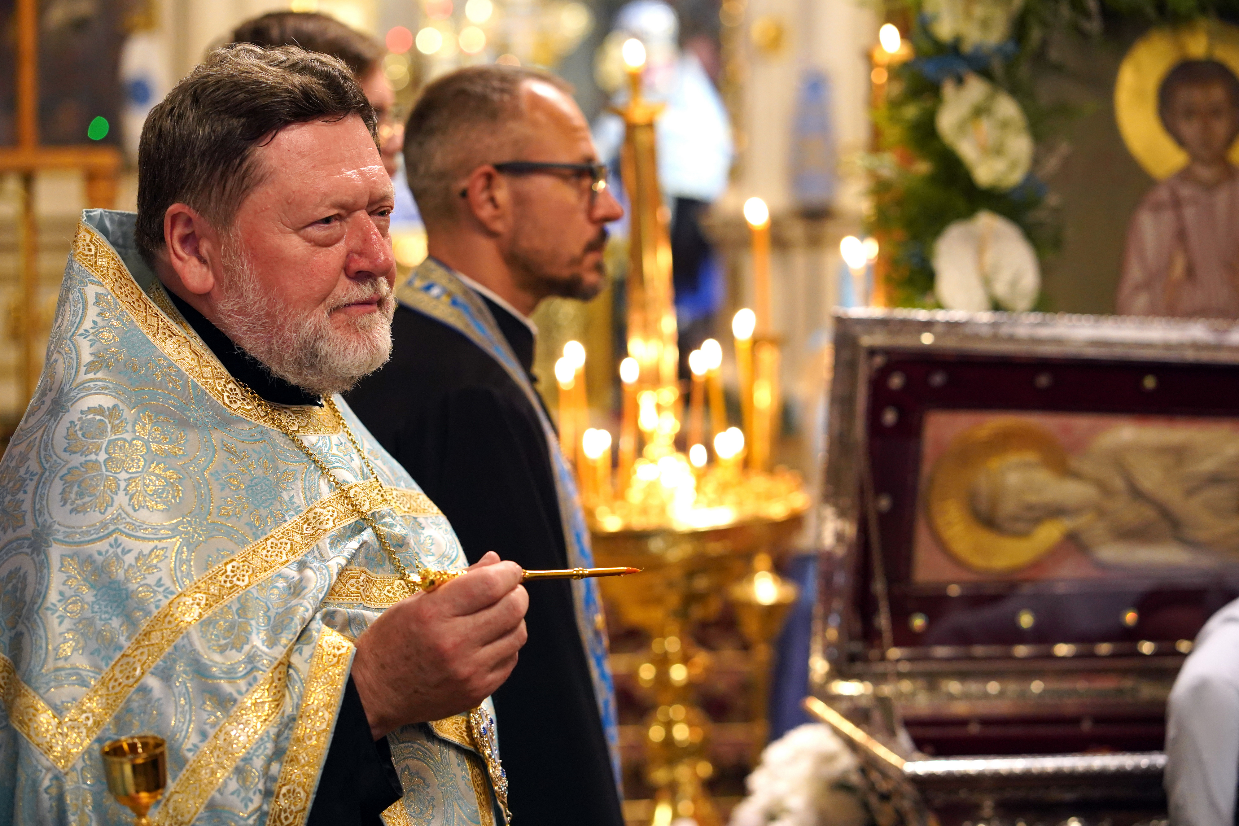 St. Martyr Gabriel feast in St. Nicholas Cathedral in Białystok 