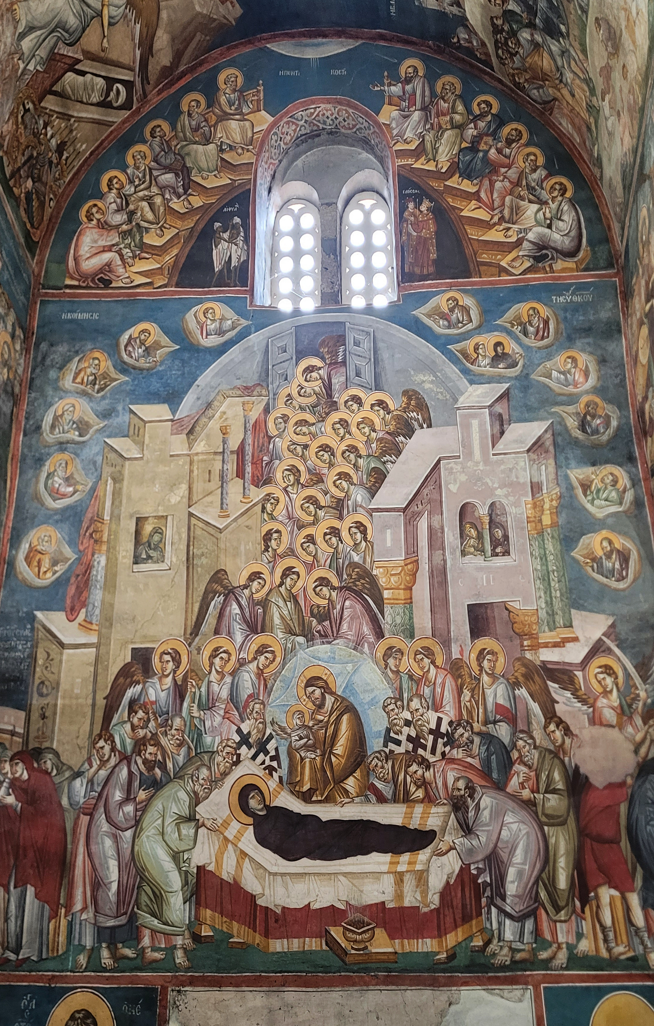 Mother of God "Periwlepta" Orthodox church in Ohrid