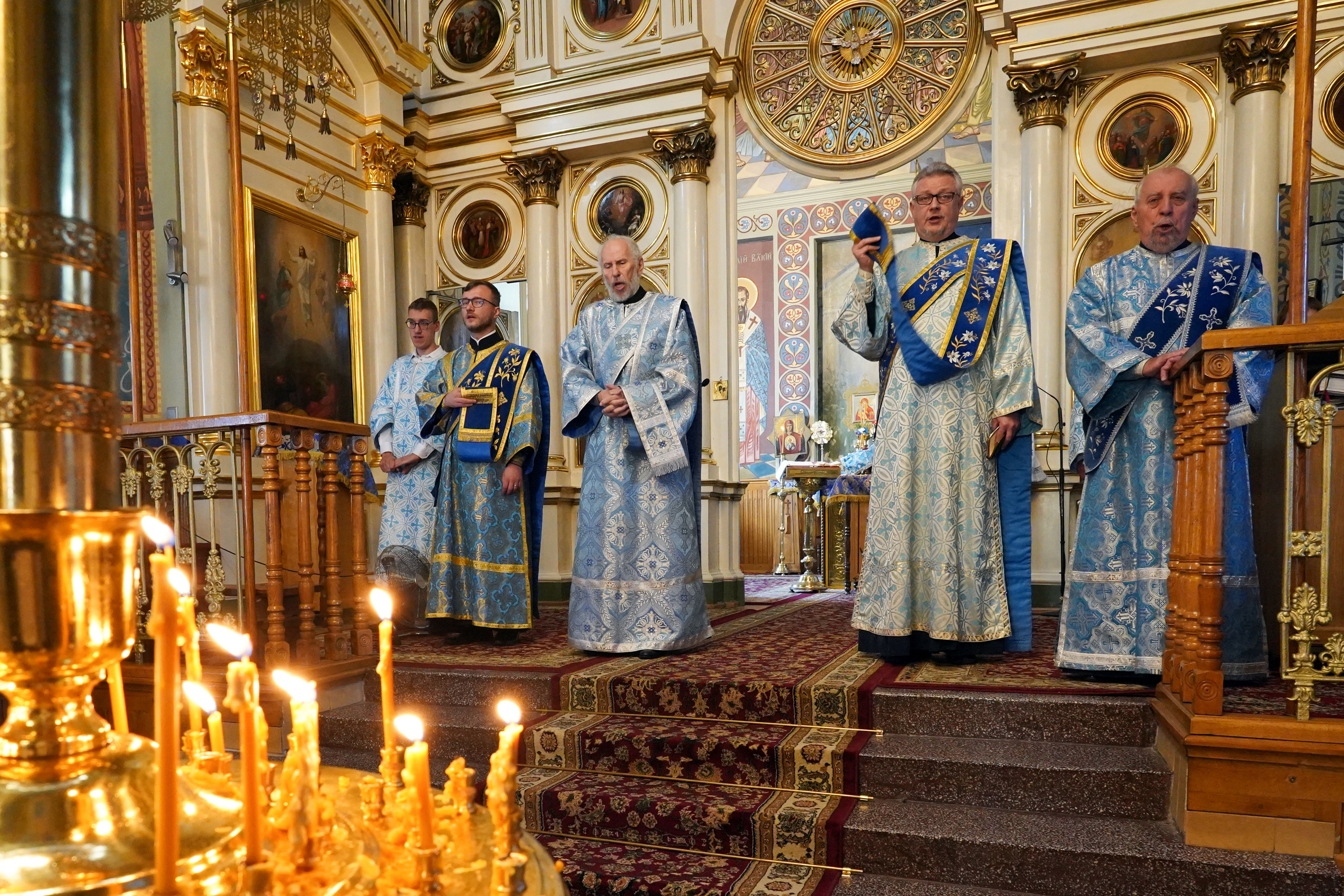 St. Martyr Gabriel feast in St. Nicholas Cathedral in Białystok 