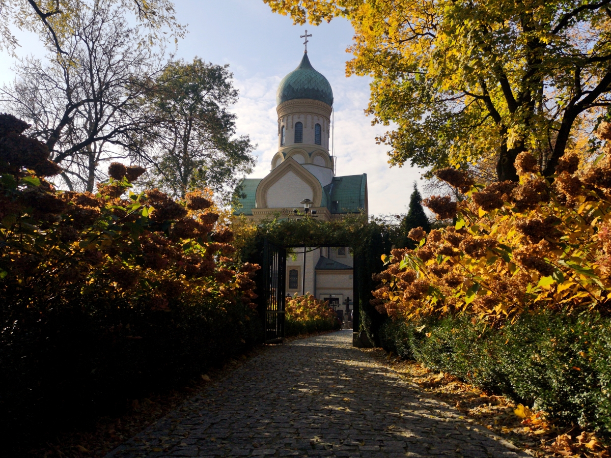 Wolska cerkiew jesień 2024