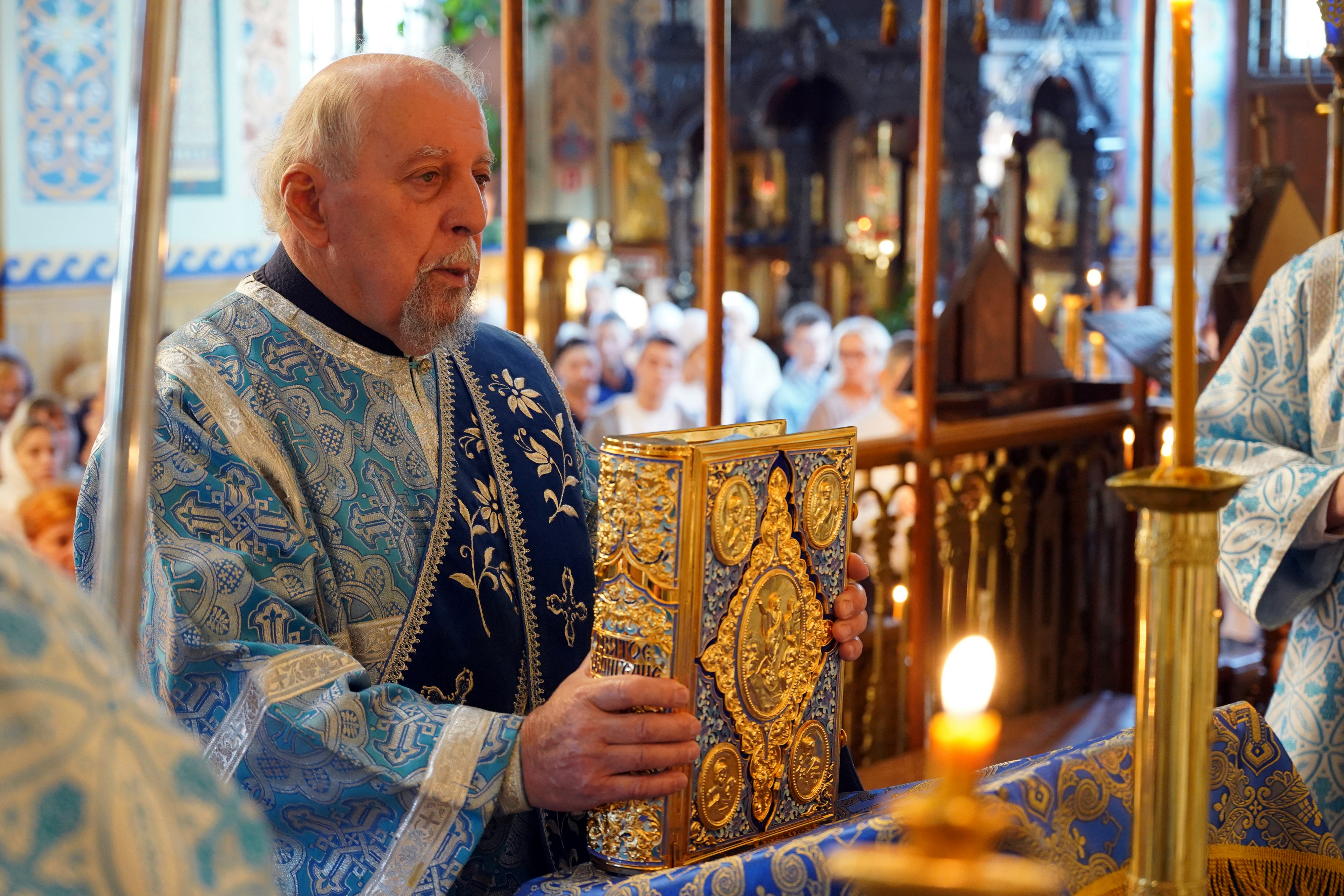 St. Martyr Gabriel feast in St. Nicholas Cathedral in Białystok