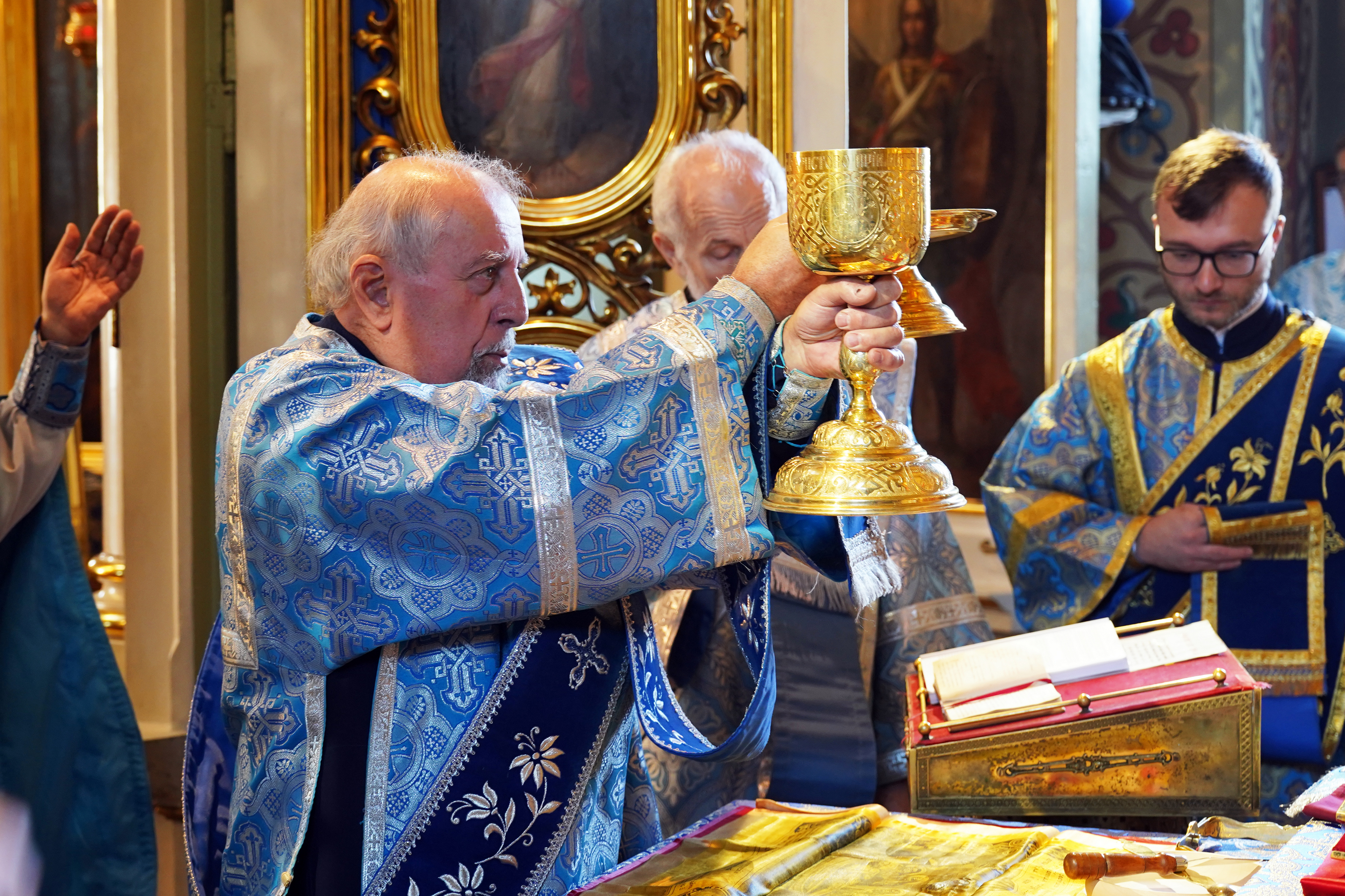 St. Martyr Gabriel feast in St. Nicholas Cathedral in Białystok