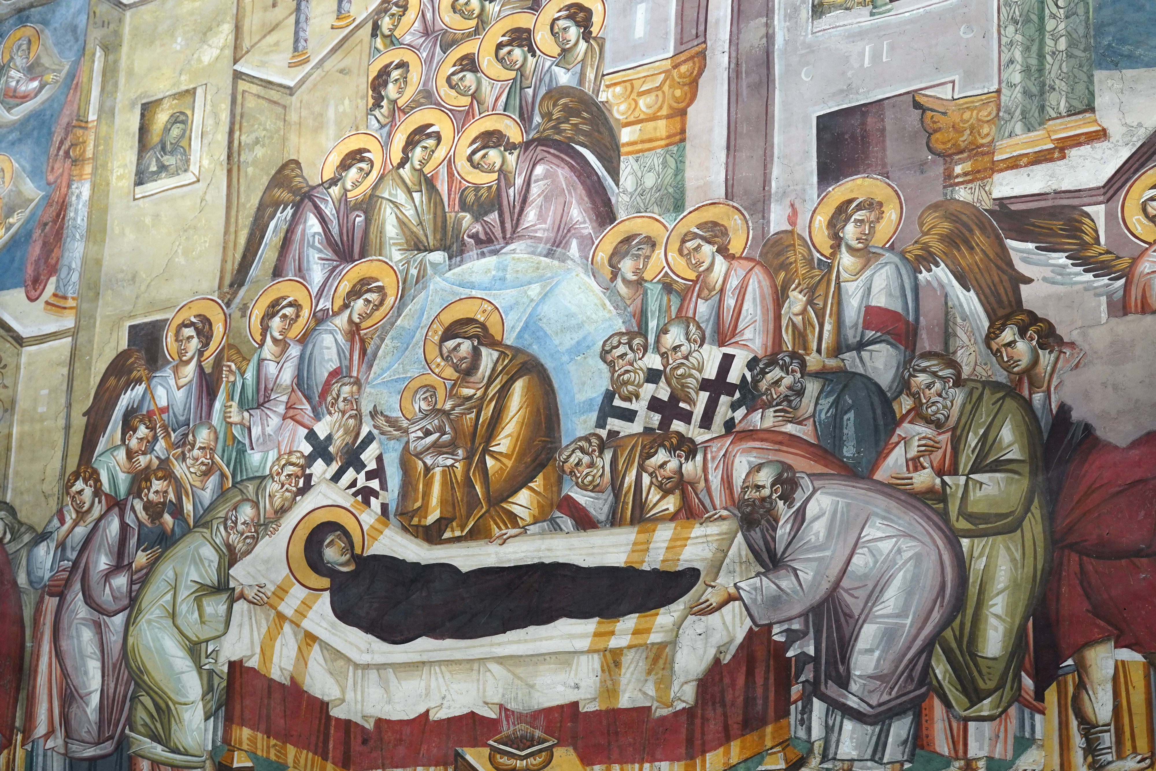 Mother of God "Periwlepta" Orthodox church in Ohrid  