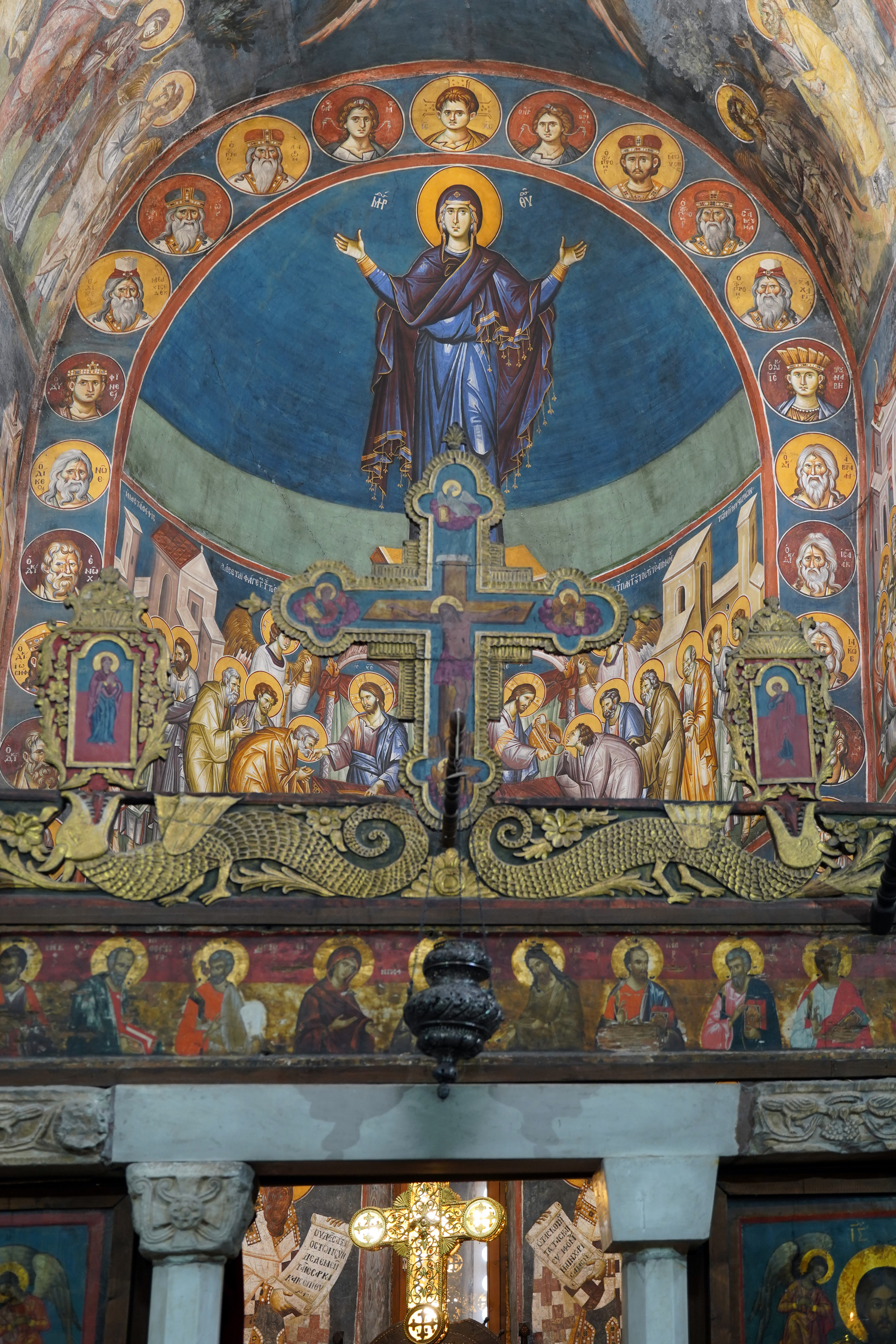 Mother of God "Periwlepta" Orthodox church in Ohrid  