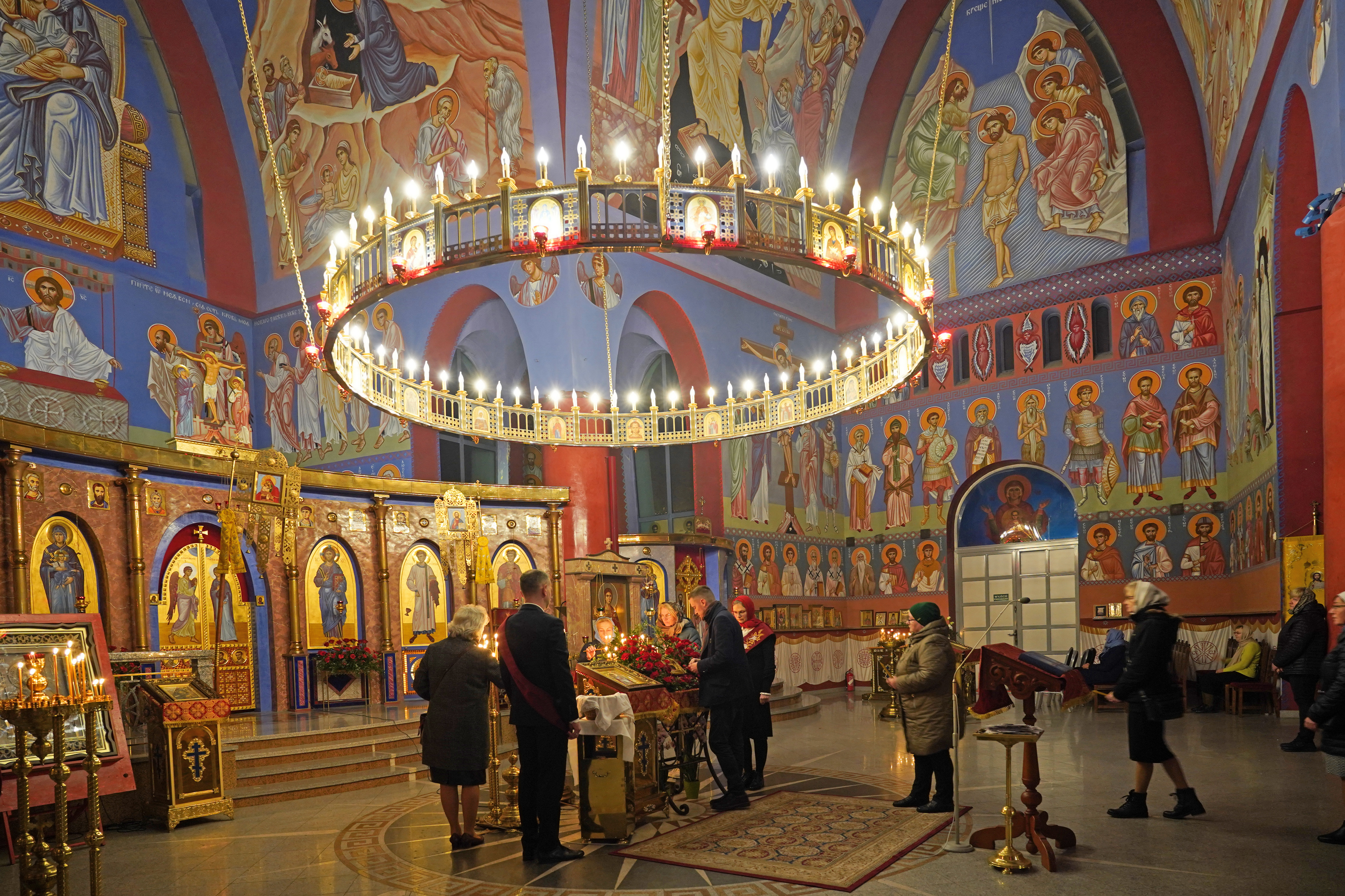 The Holy Cross relics in St. George Orthodox church in Białystok