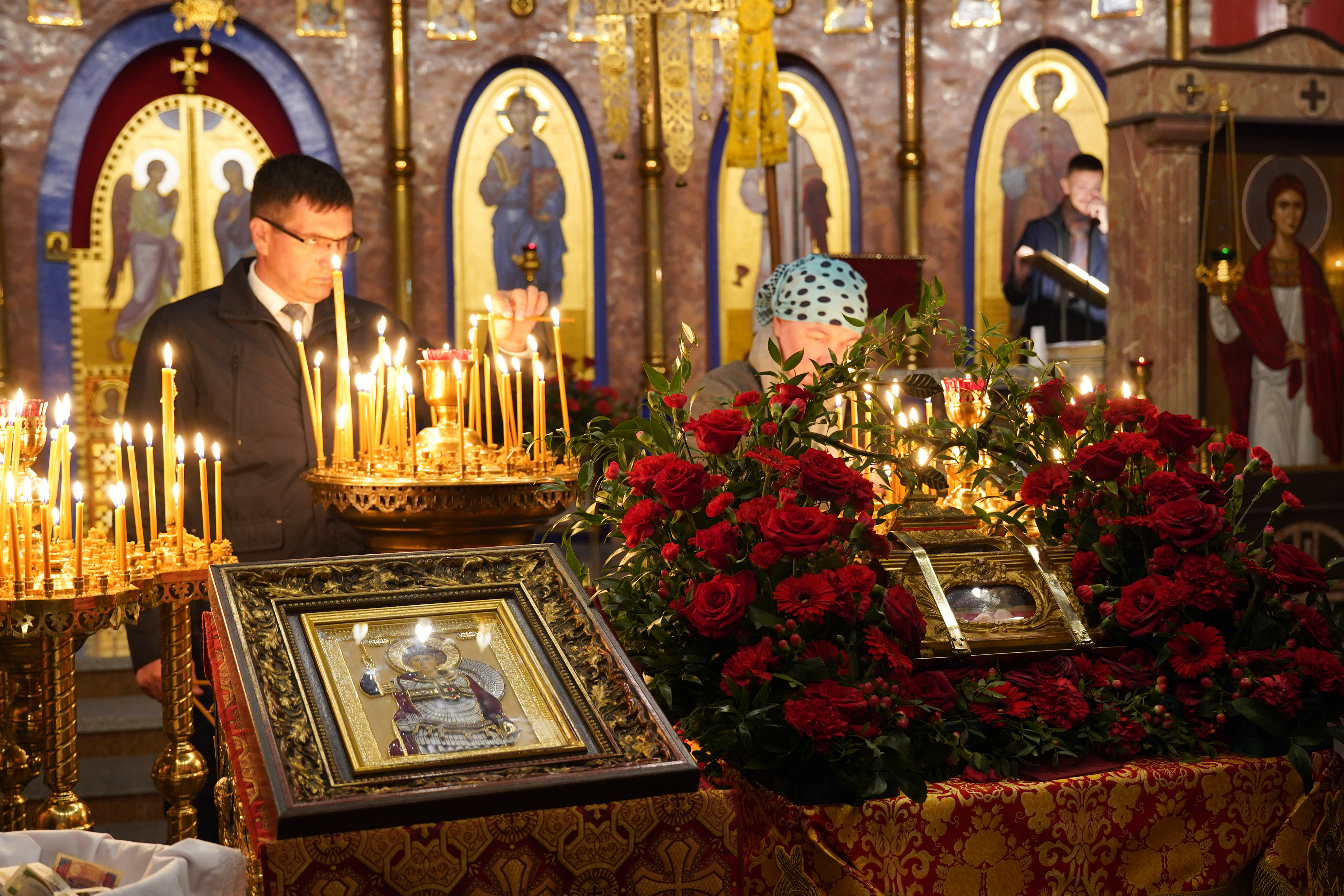The Holy Cross relics in St. George Orthodox church in Białystok