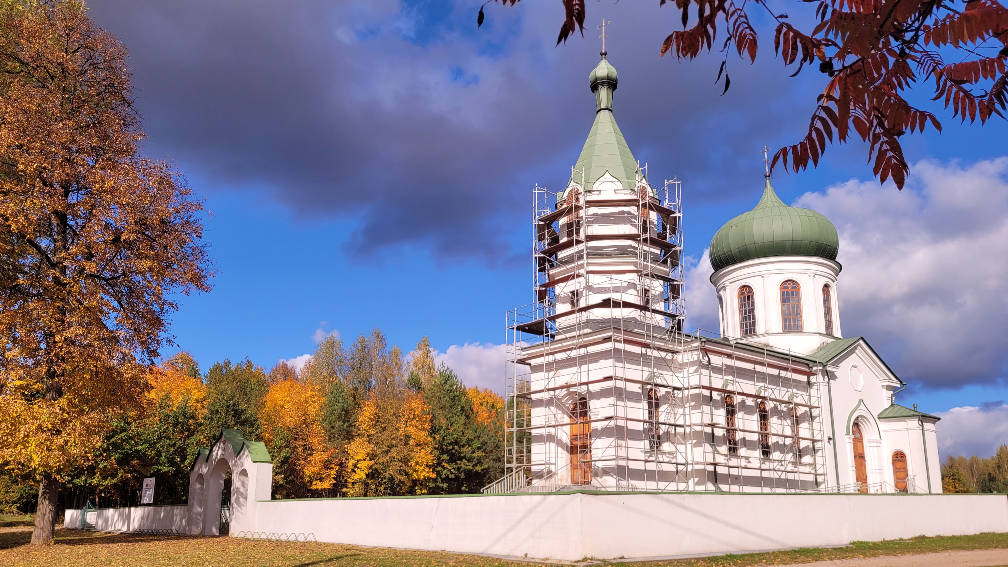 The Orthodox church in Narewka