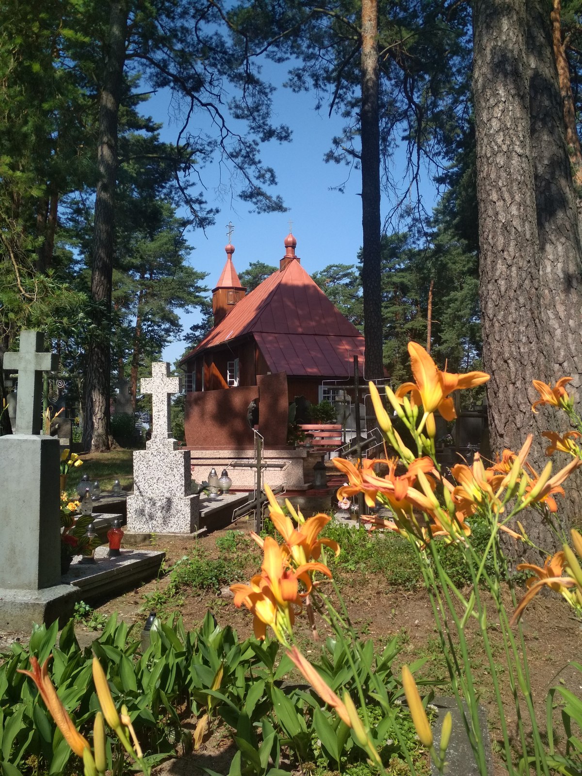 kosaćce, groby, cerkiew