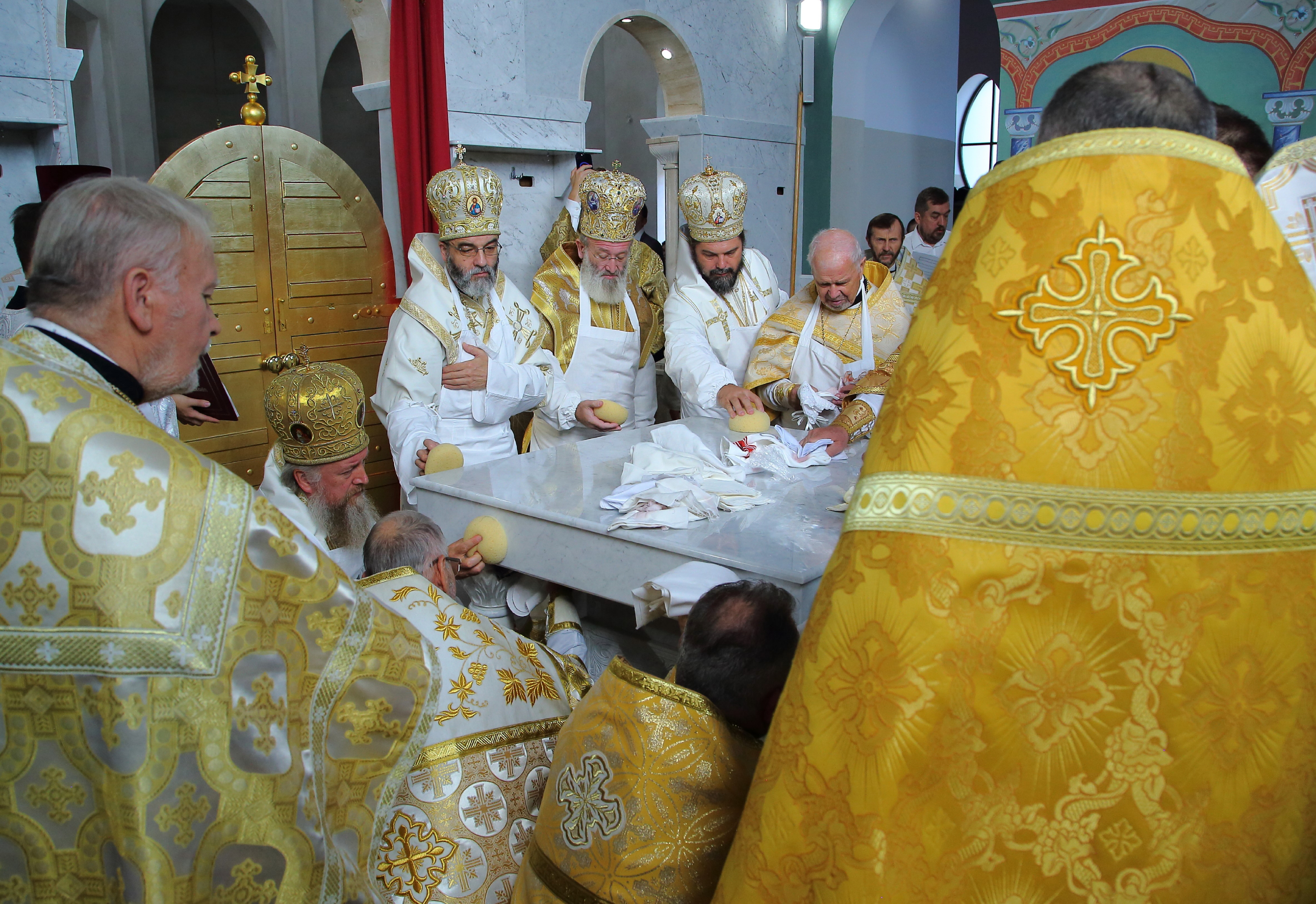 Poświęcenie cerkwi p.w. ŚW.Grzegorza Peradze
