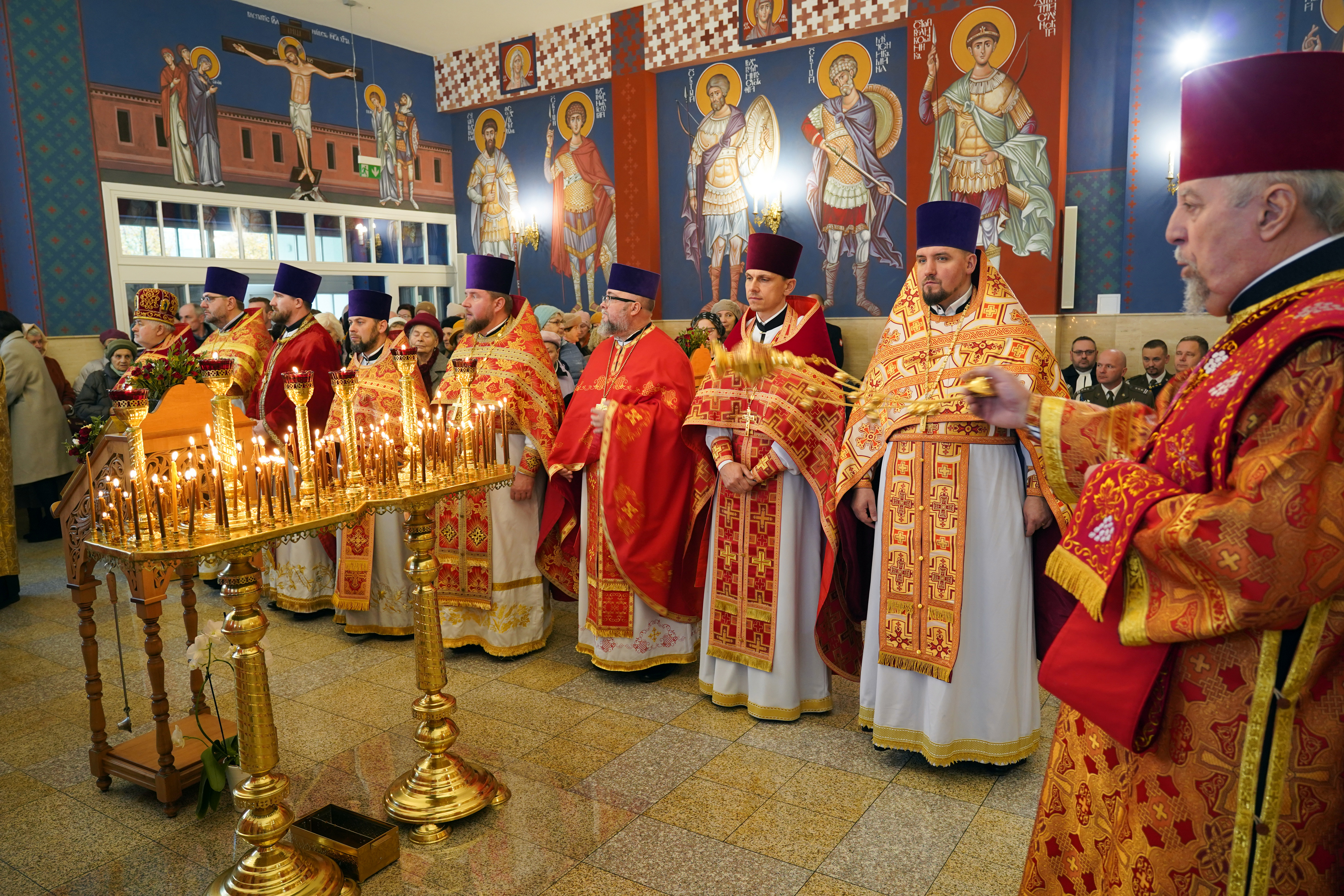 St. Dimitrios feast in St. Dimitrios Orthodox church in Białystok