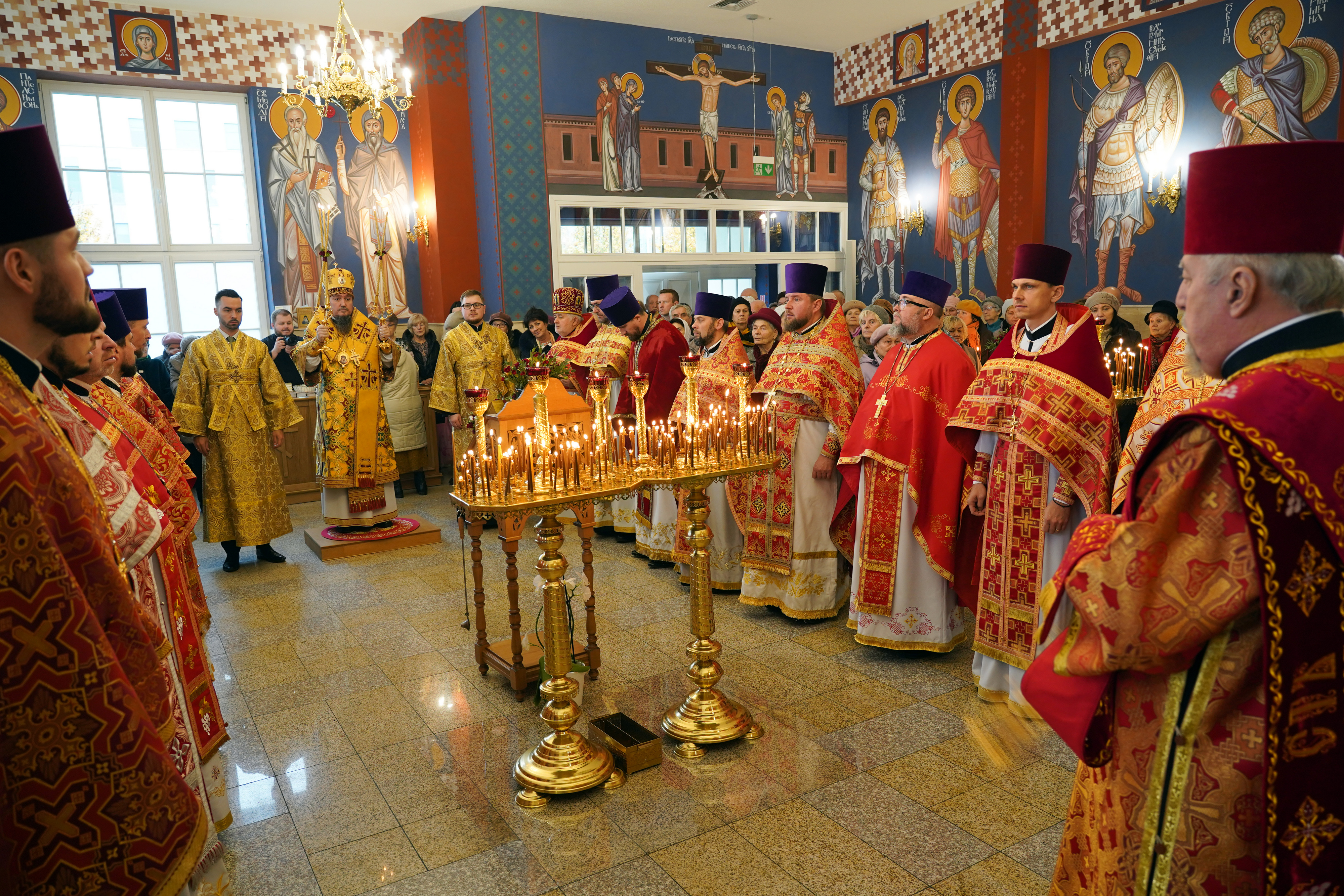 St. Dimitrios feast in St. Dimitrios Orthodox church in Białystok