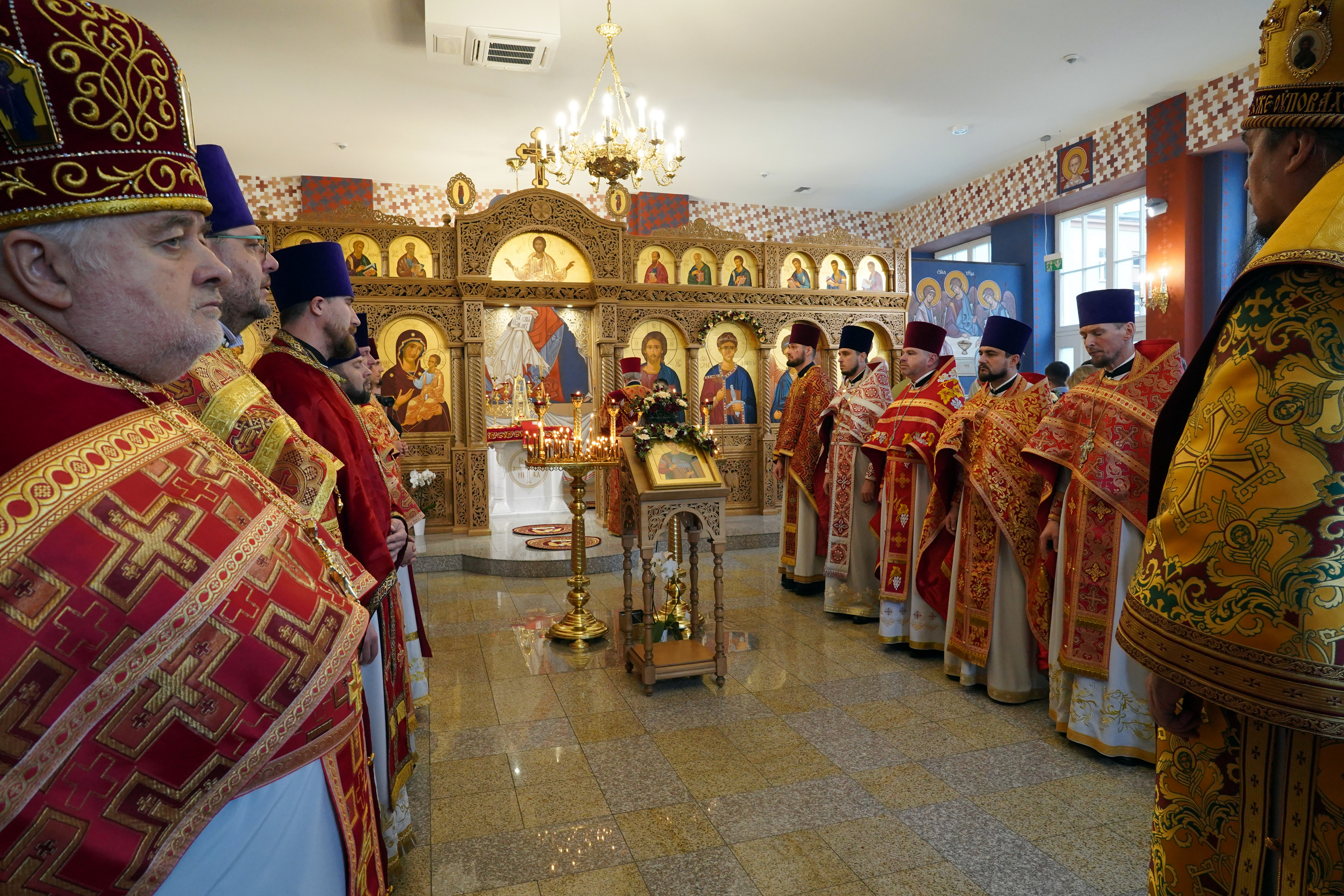 St. Dimitrios feast in St. Dimitrios Orthodox church in Białystok