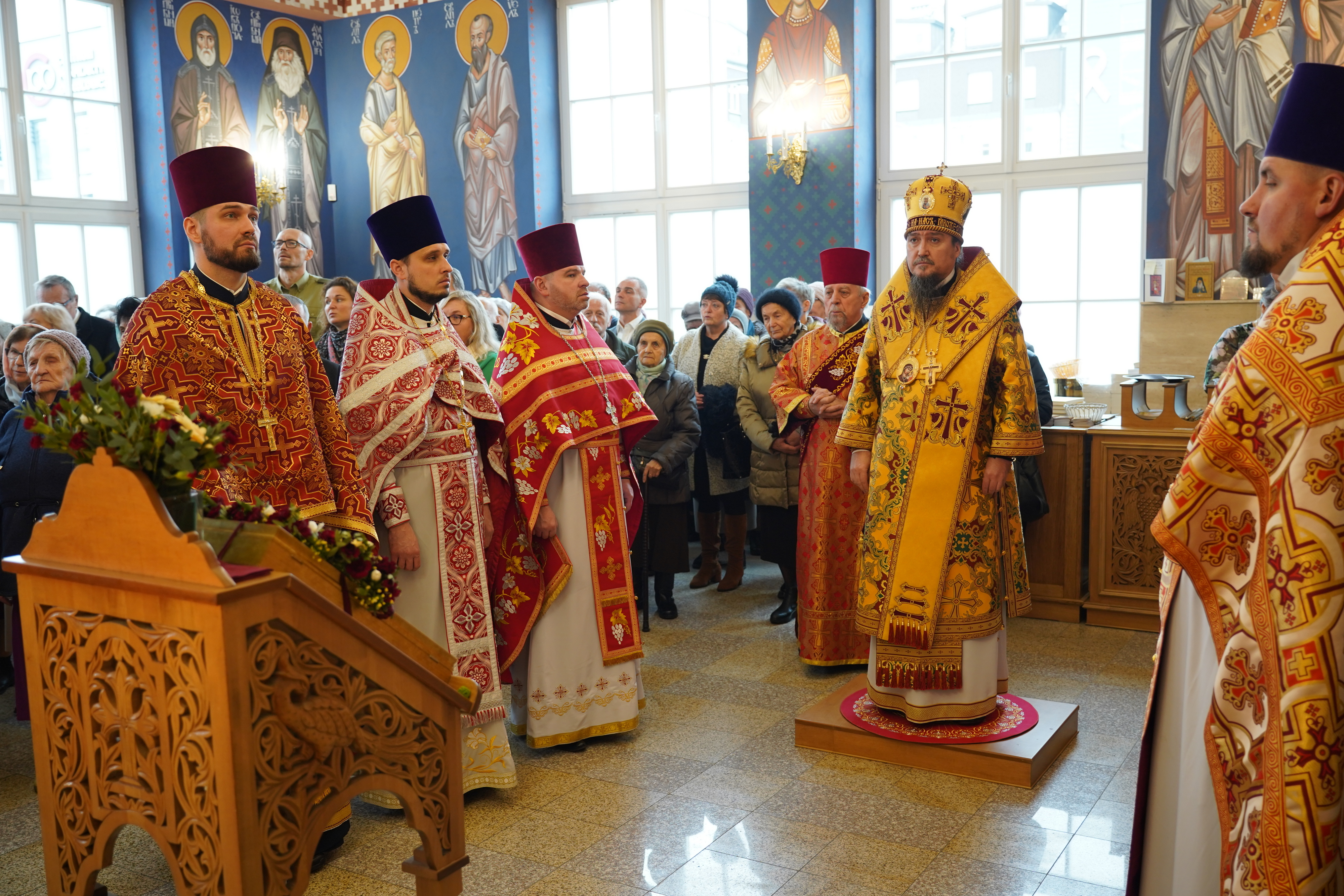 St. Dimitrios feast in St. Dimitrios Orthodox church in Białystok