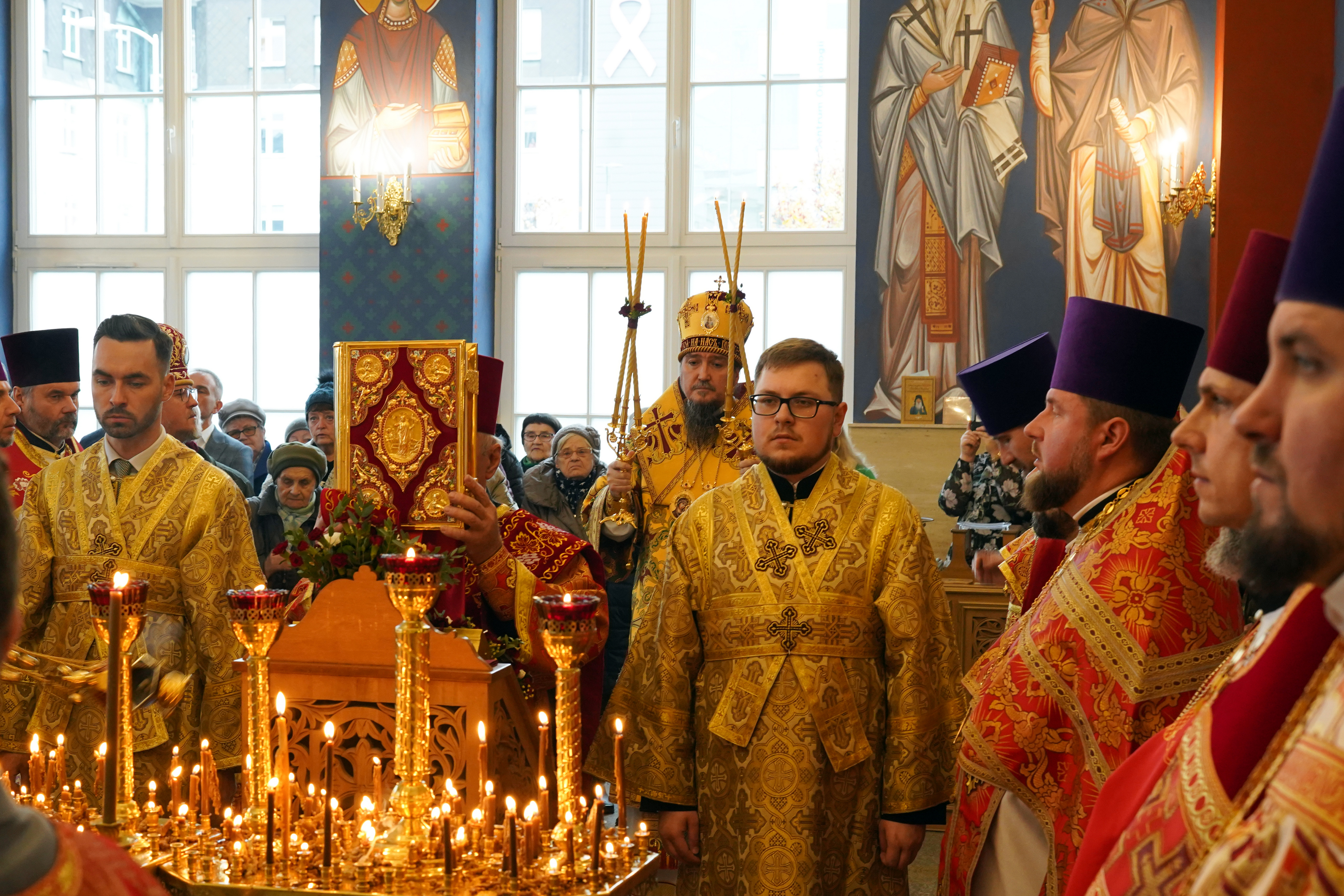 St. Dimitrios feast in St. Dimitrios Orthodox church in Białystok