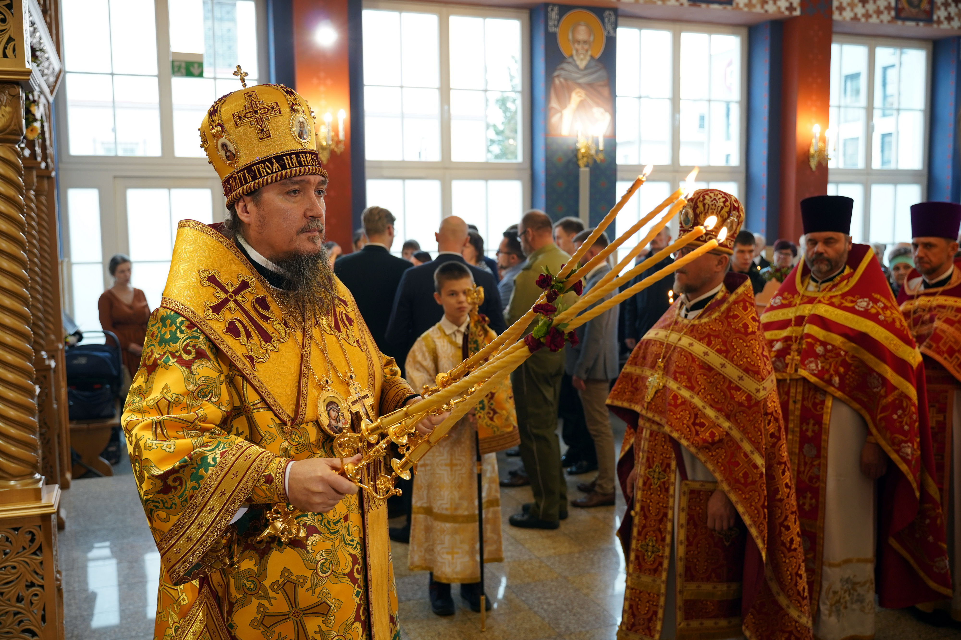 St. Dimitrios feast in St. Dimitrios Orthodox church in Białystok