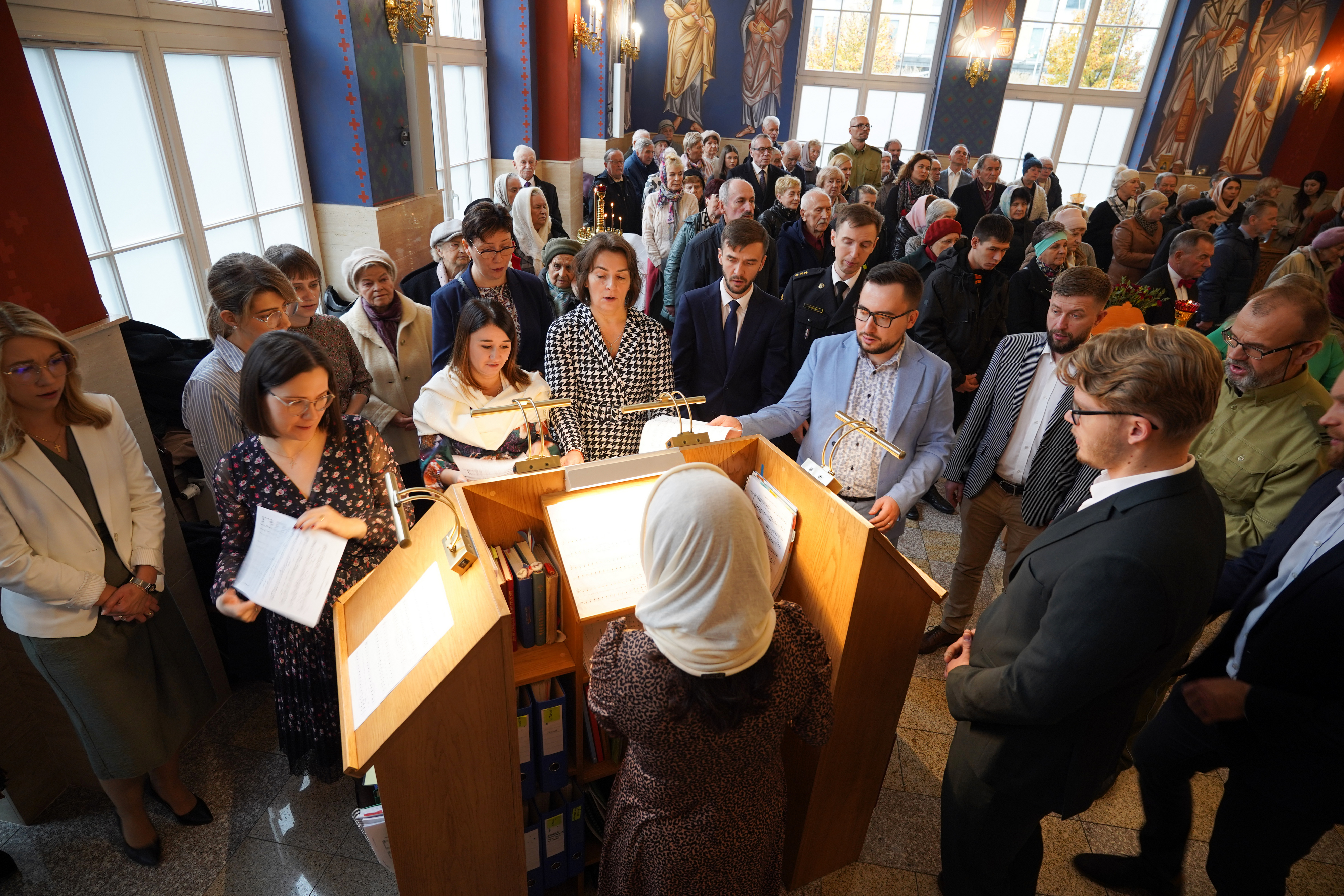 St. Dimitrios feast in St. Dimitrios Orthodox church in Białystok