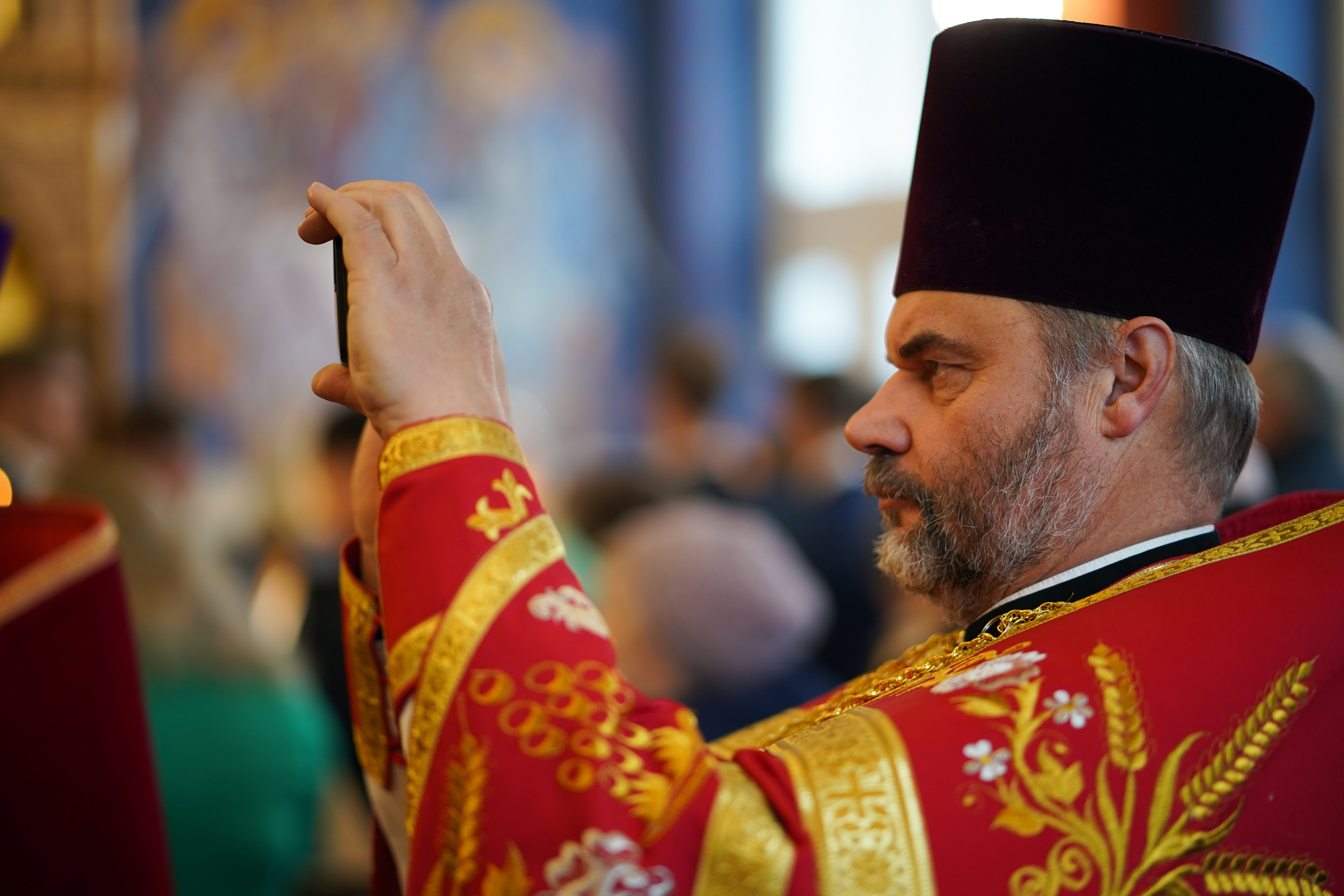 St. Dimitrios feast in St. Dimitrios Orthodox church in Białystok