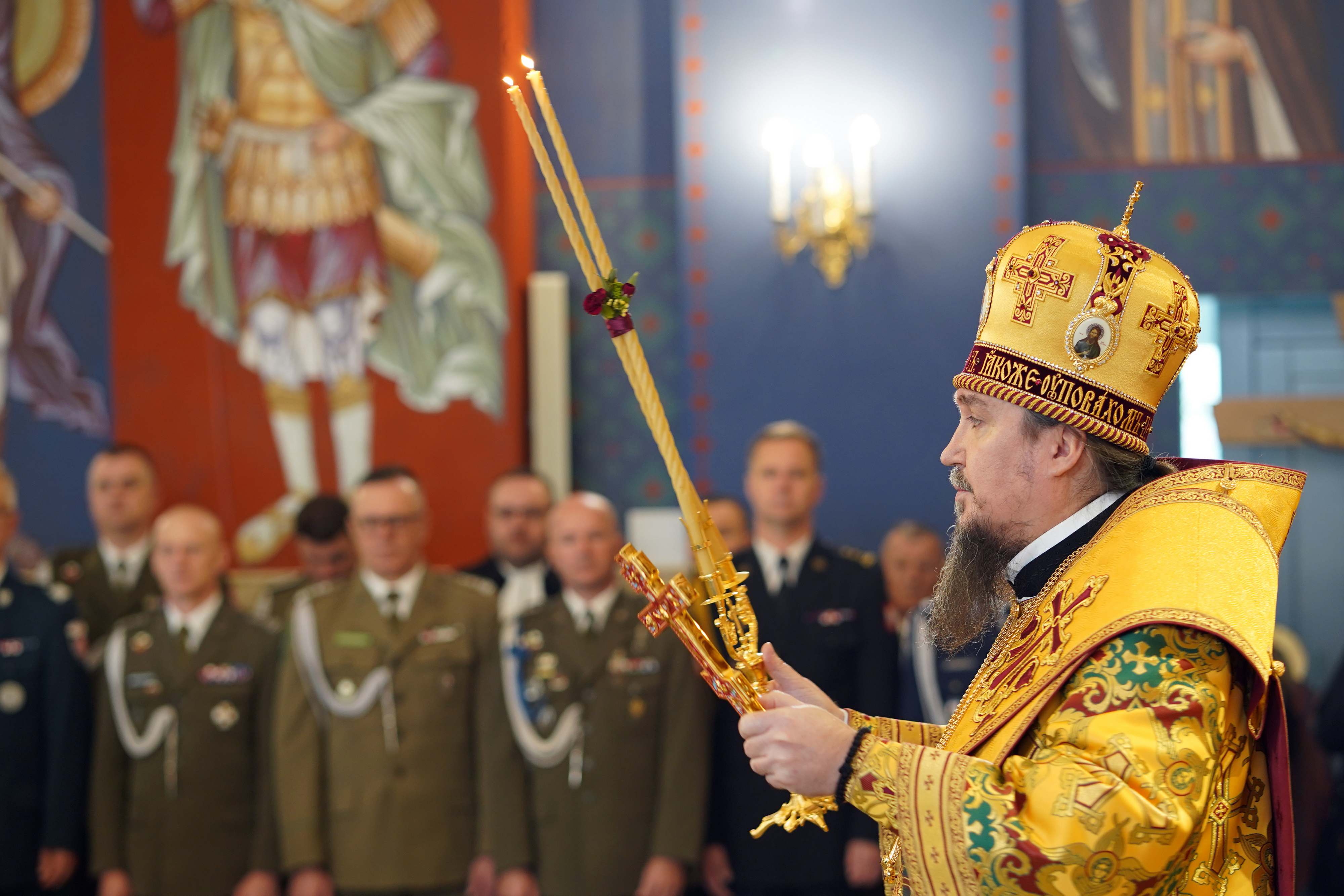 St. Dimitrios feast in St. Dimitrios Orthodox church in Białysto