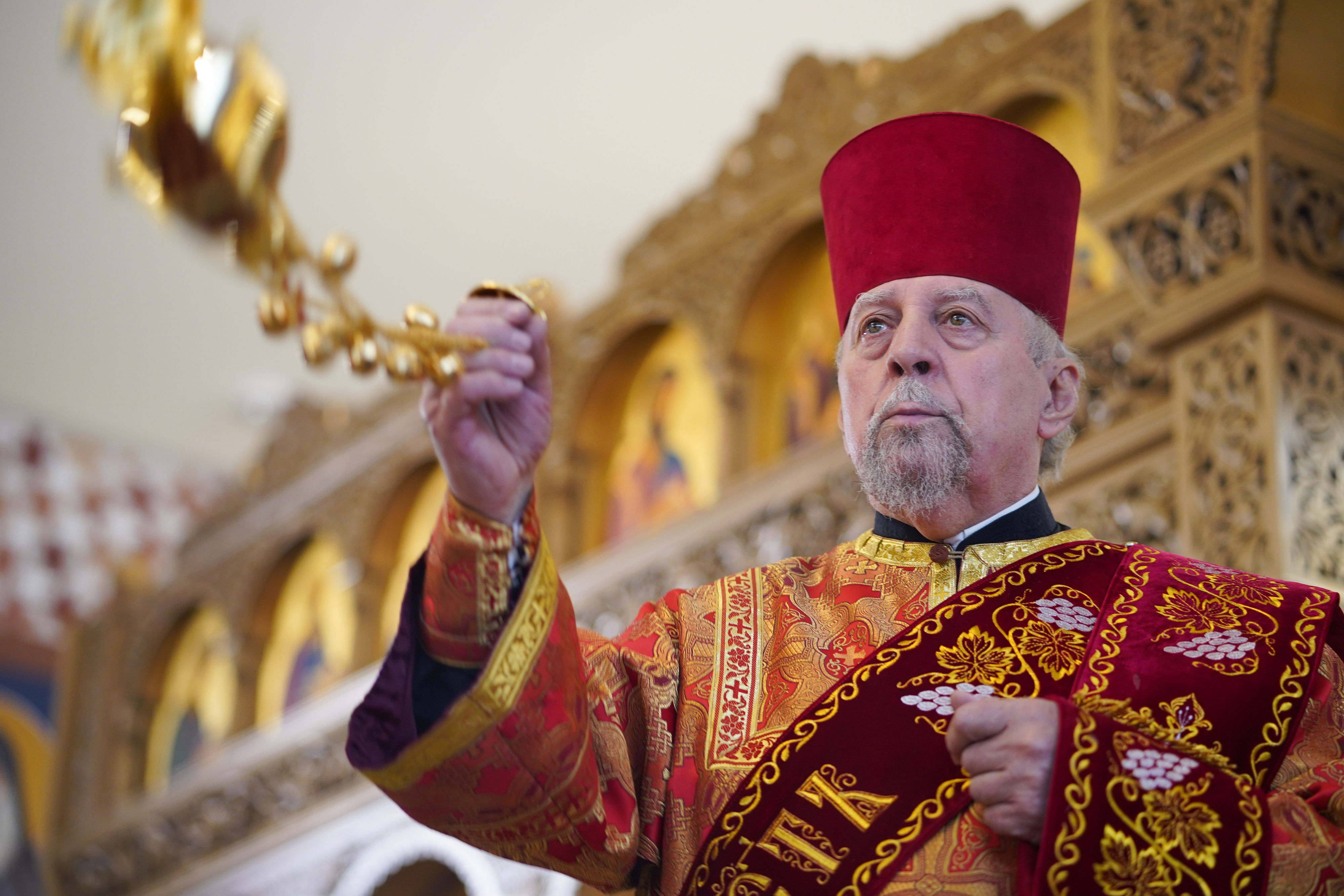 St. Dimitrios feast in St. Dimitrios Orthodox church in Białysto