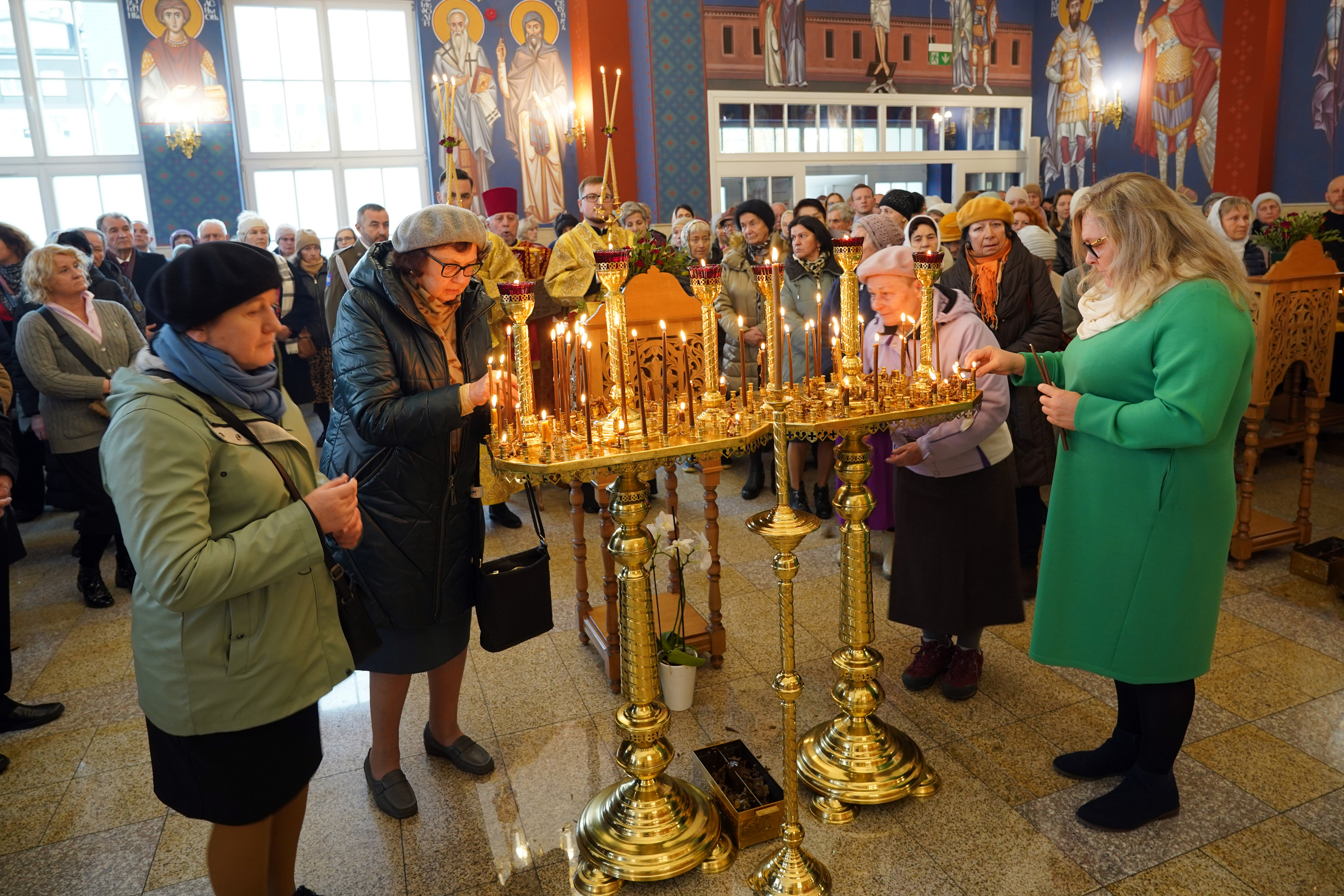 St. Dimitrios feast in St. Dimitrios Orthodox church in Białysto