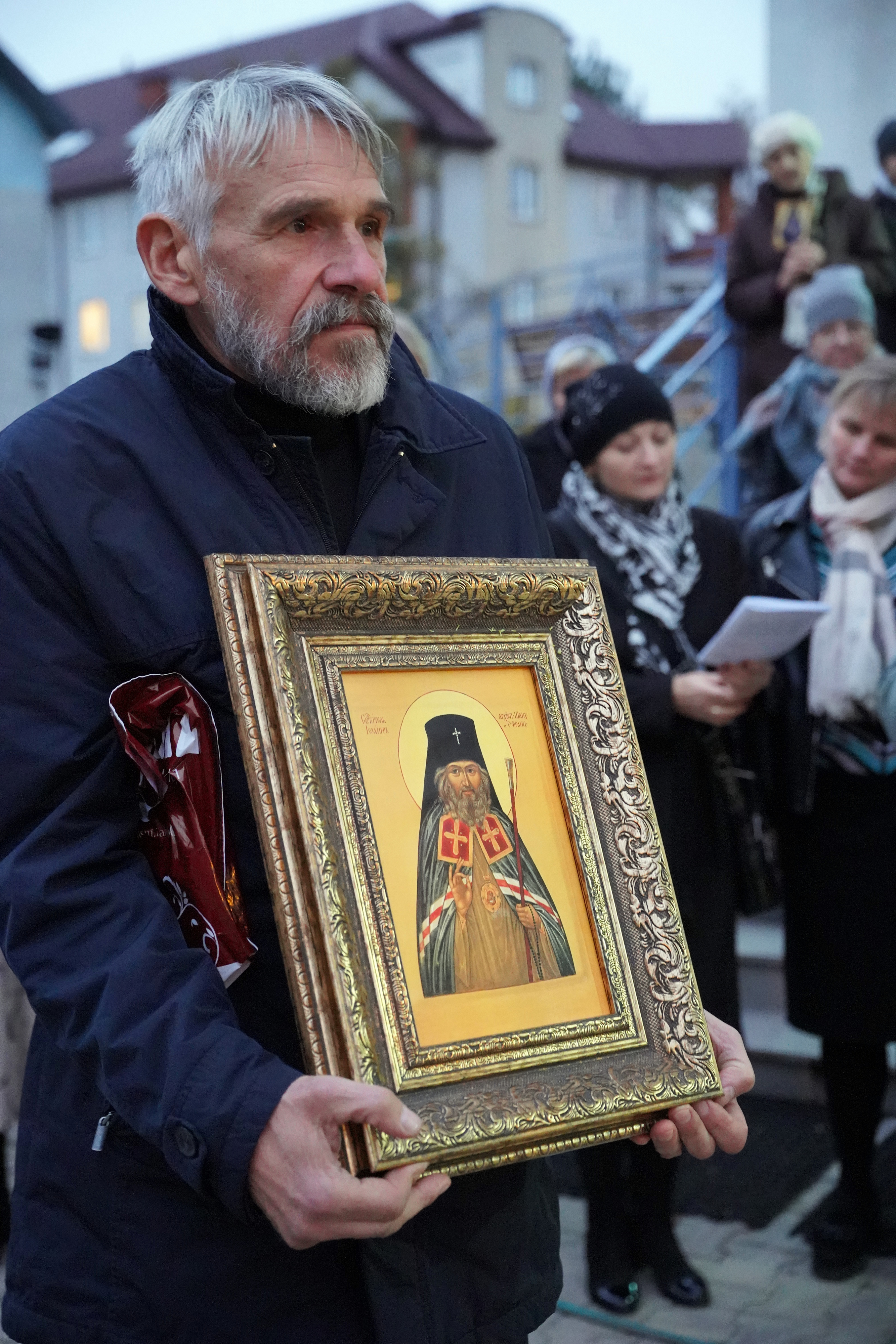 St. John of Shanghai and San Francisco relics in St. George Orthodox church in Białystok