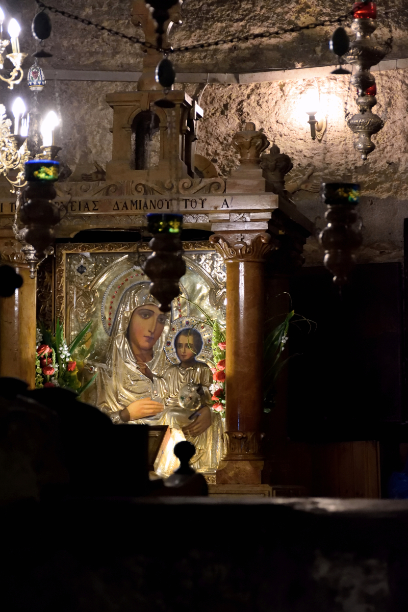 Theotokos icon of Jerusalem, 2023