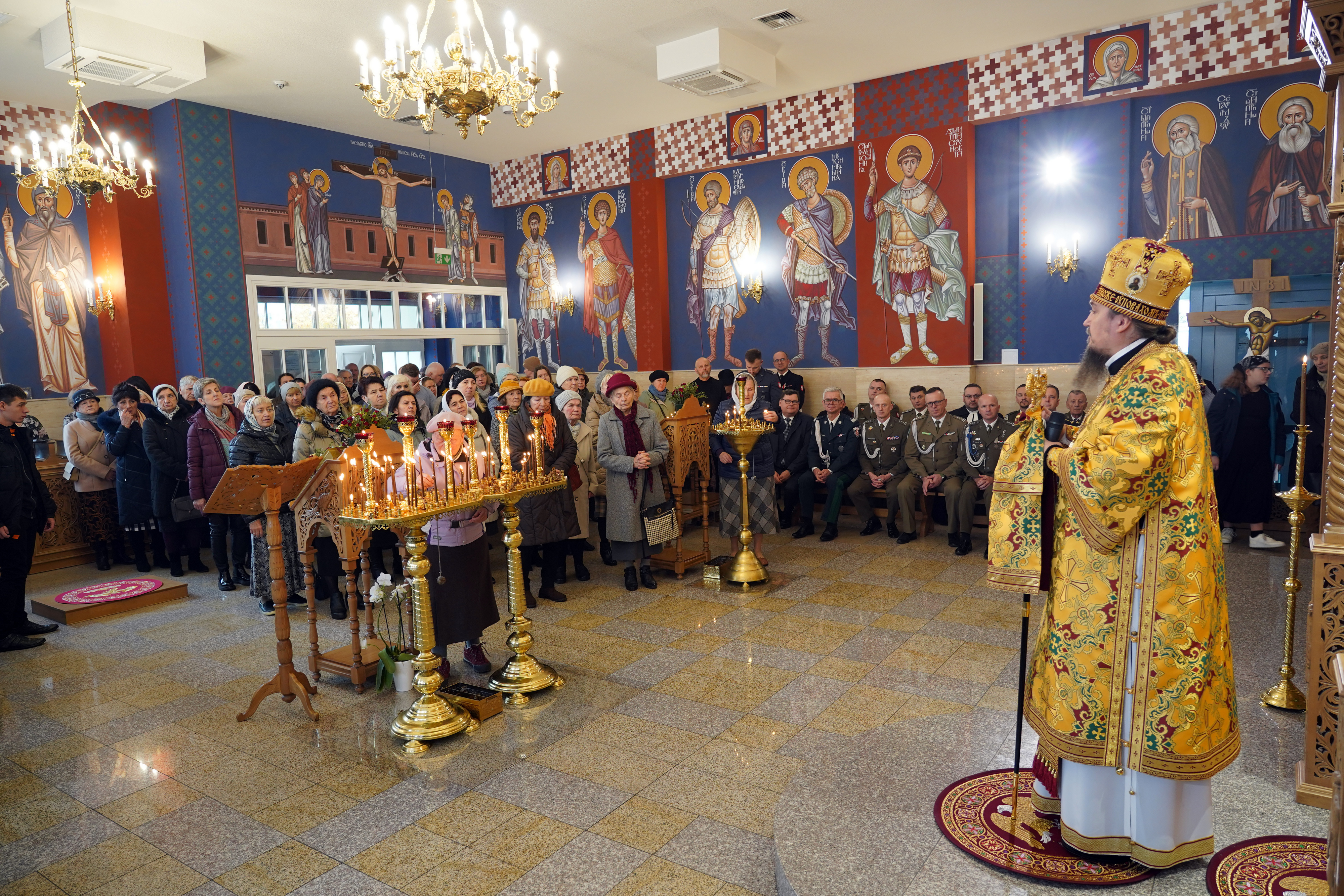 St. Dimitrios feast in St. Dimitrios Orthodox church in Białysto