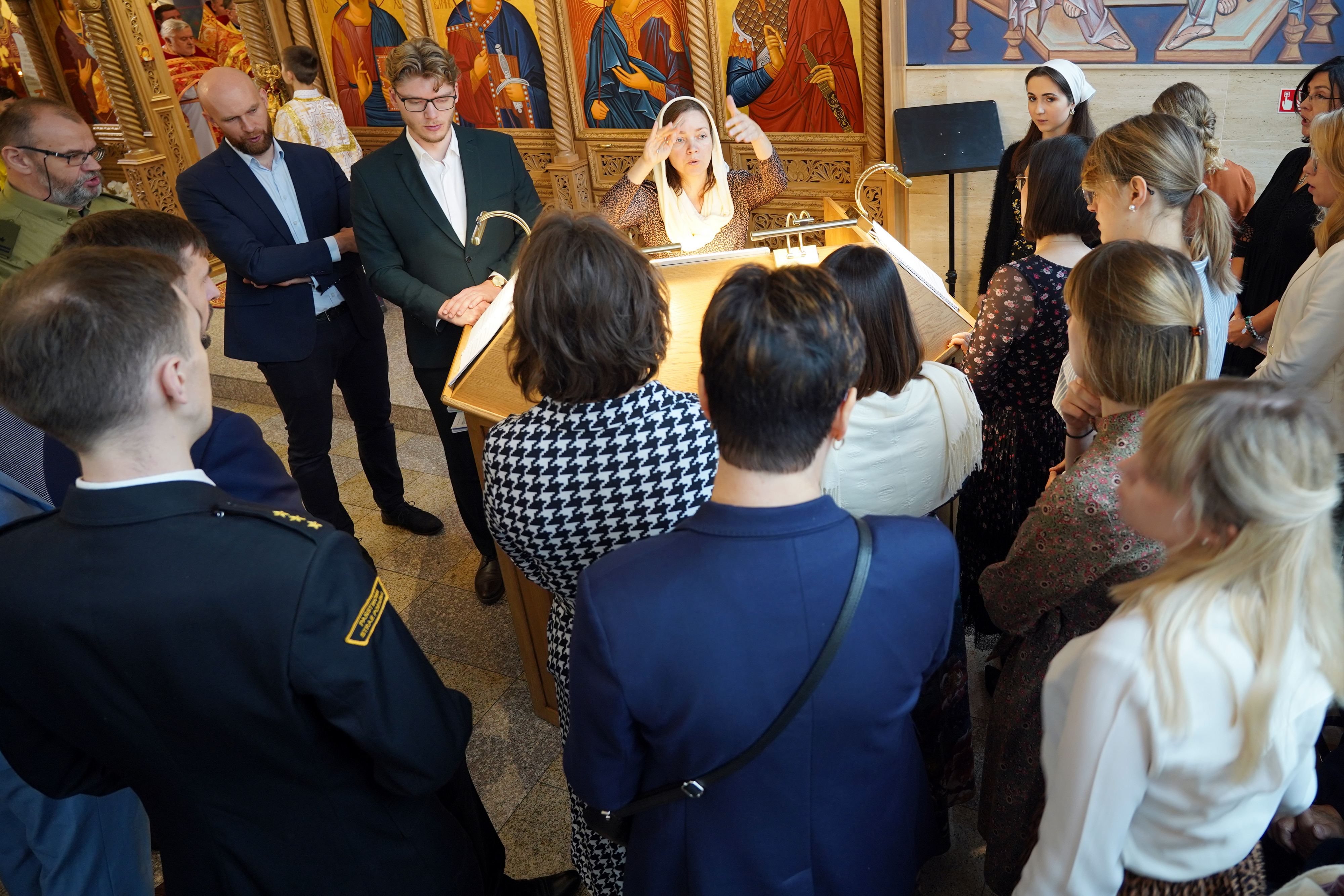 St. Dimitrios feast in St. Dimitrios Orthodox church in Białystok