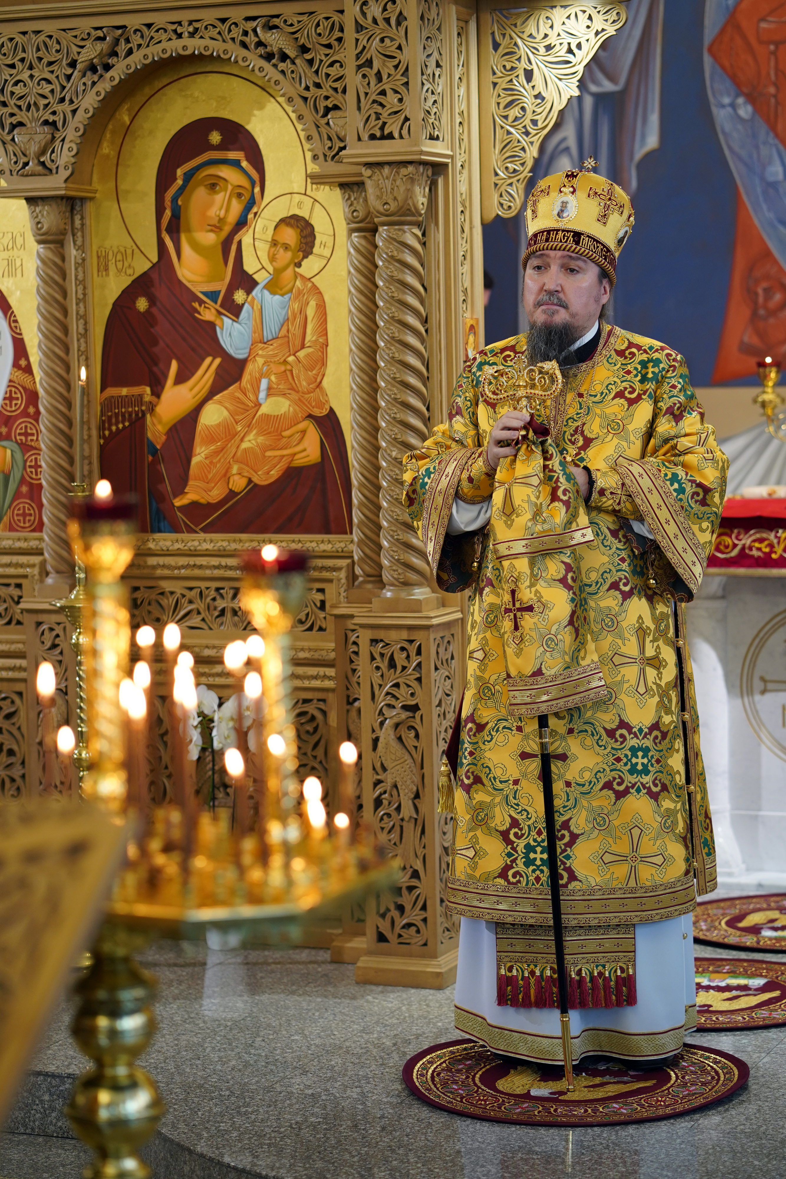 St. Dimitrios feast in St. Dimitrios Orthodox church in Białystok