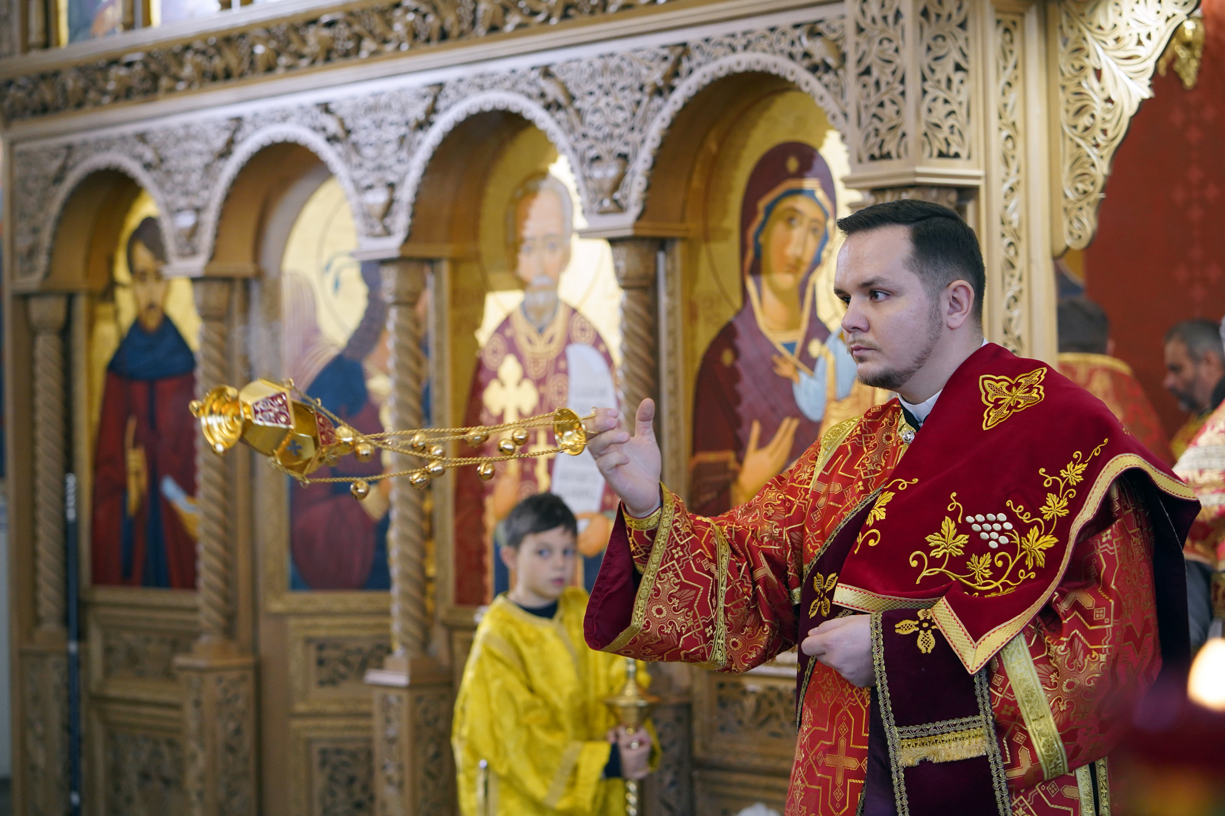 St. Dimitrios feast in St. Dimitrios Orthodox church in Białystok