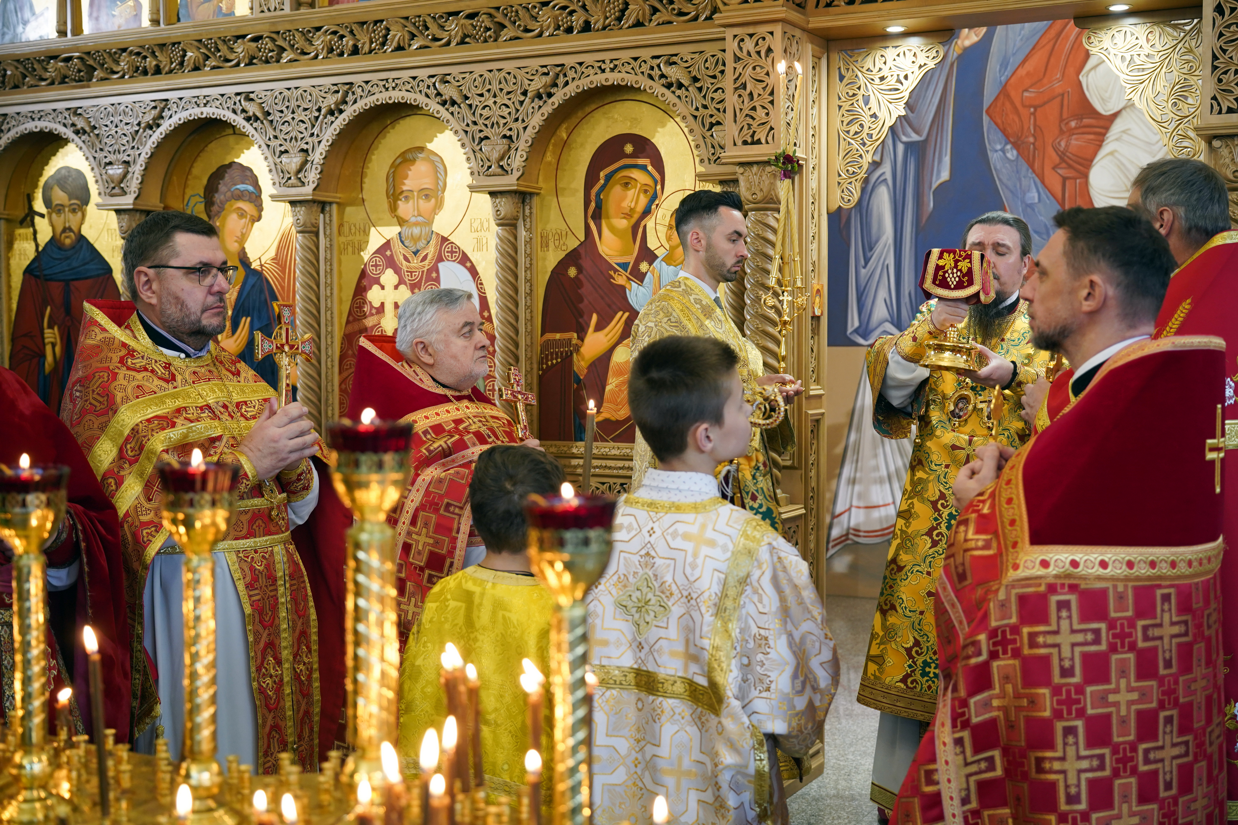St. Dimitrios feast in St. Dimitrios Orthodox church in Białystok