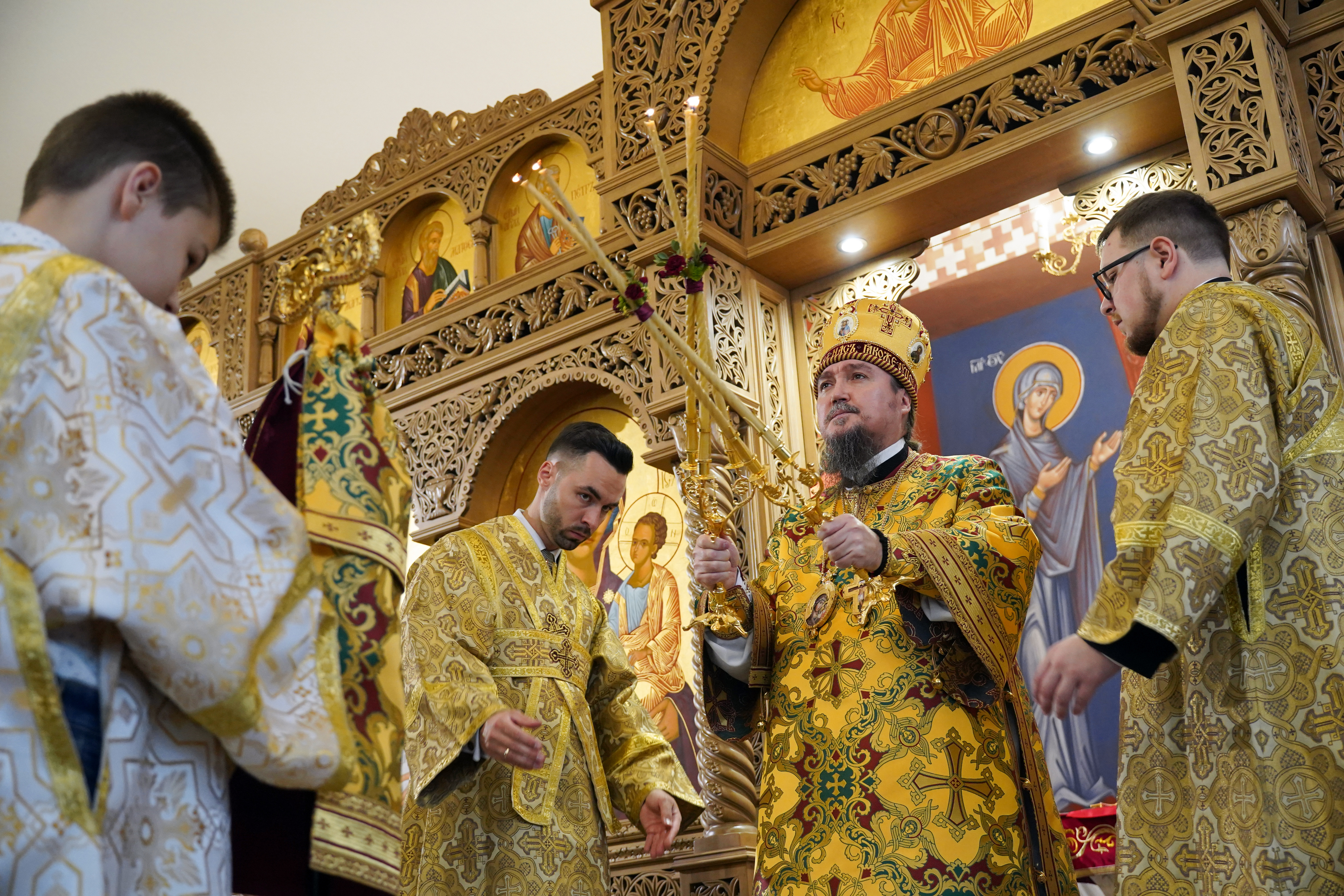 St. Dimitrios feast in St. Dimitrios Orthodox church in Białystok