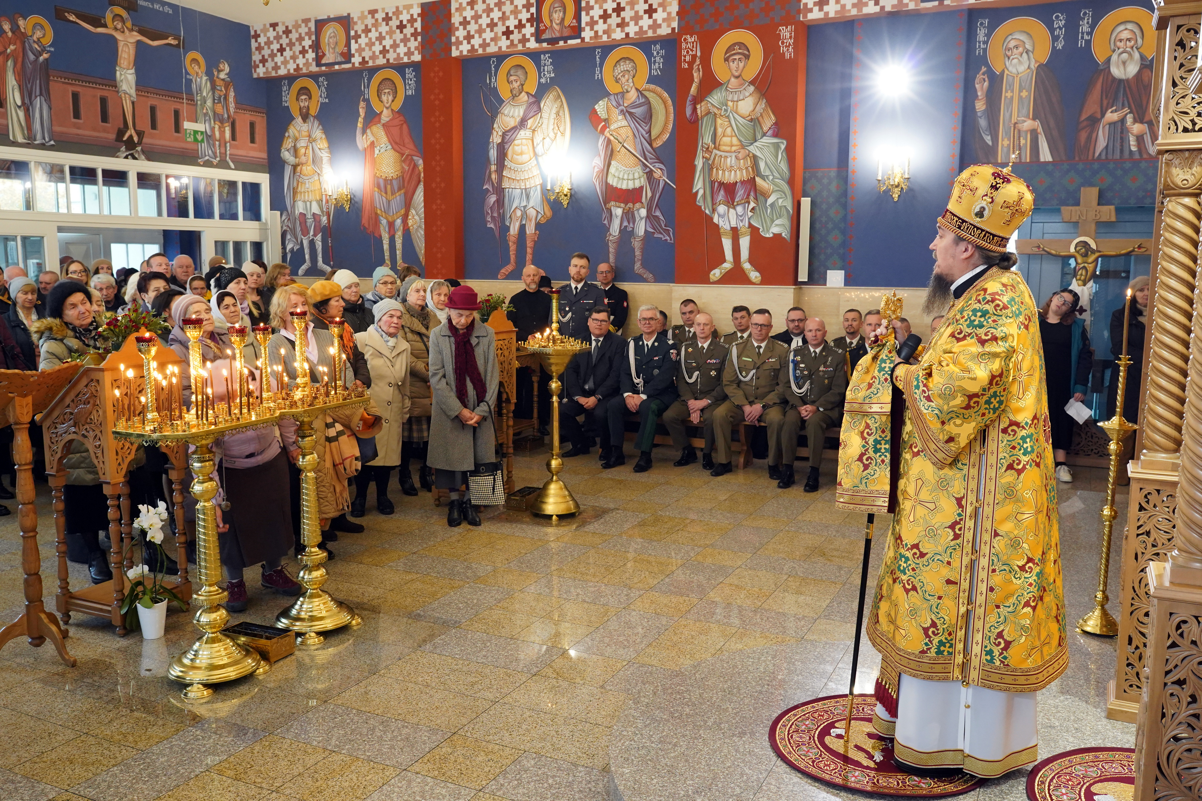 St. Dimitrios feast in St. Dimitrios Orthodox church in Białystok