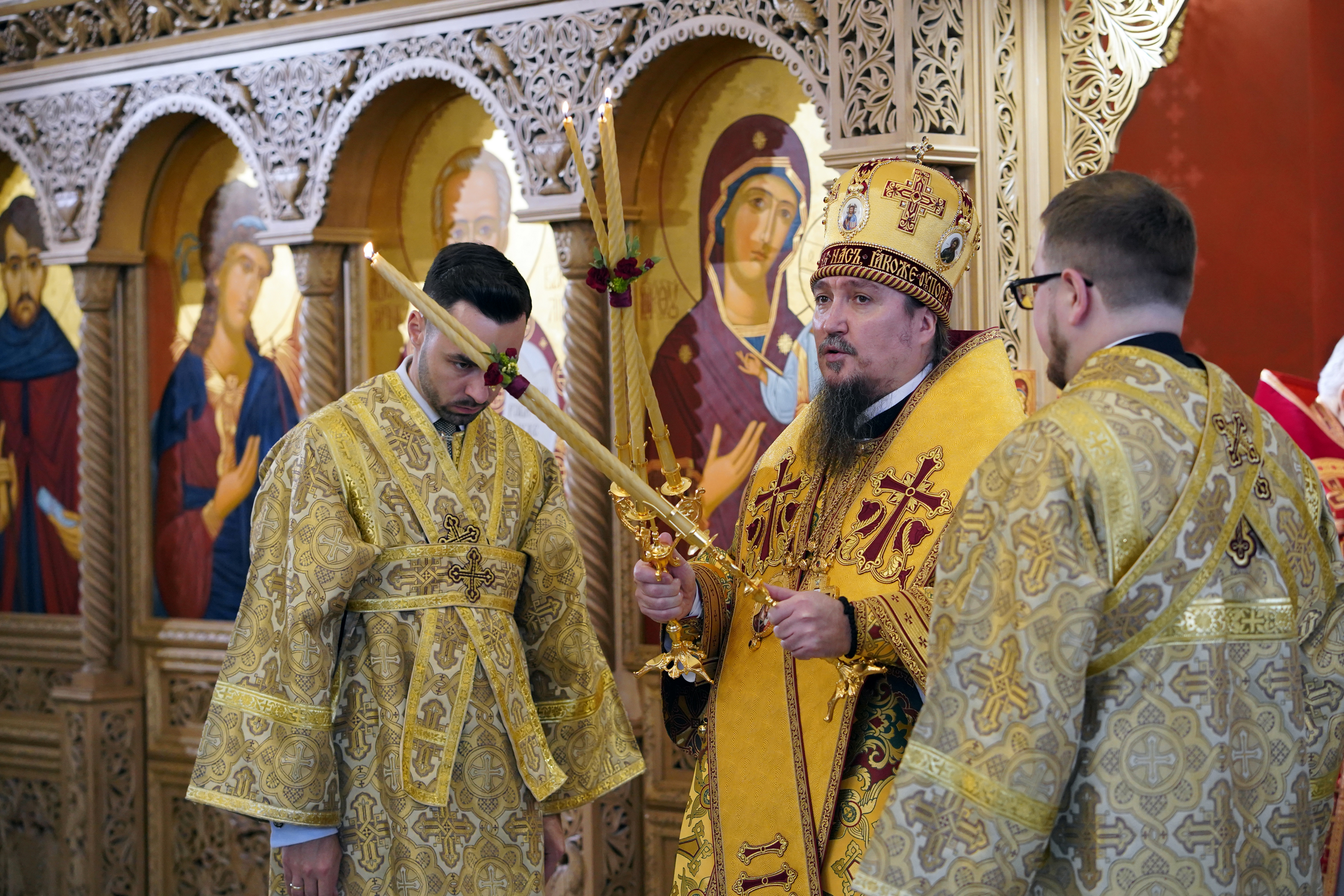 St. Dimitrios feast in St. Dimitrios Orthodox church in Białystok