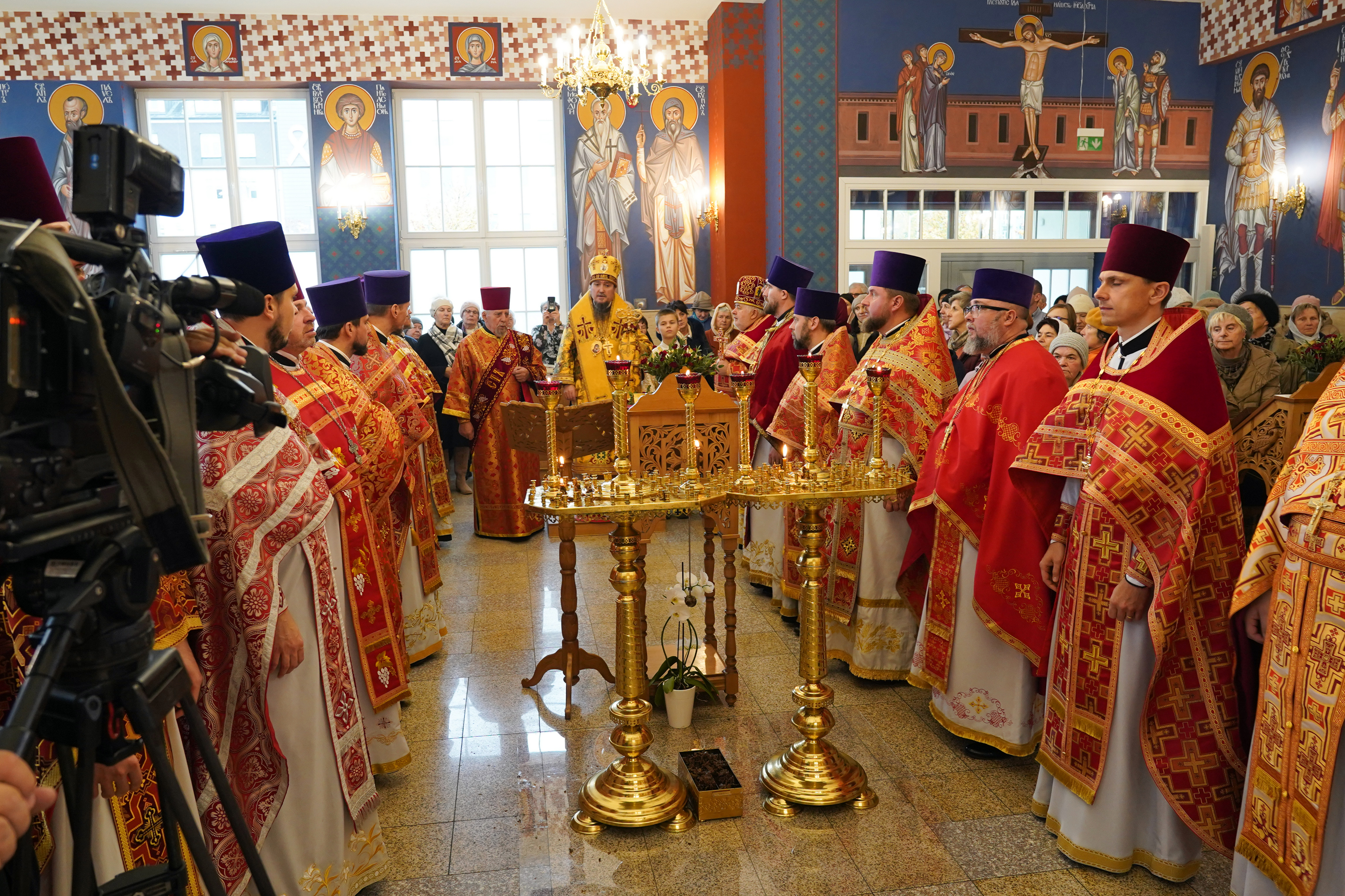 St. Dimitrios feast in St. Dimitrios Orthodox church in Białystok
