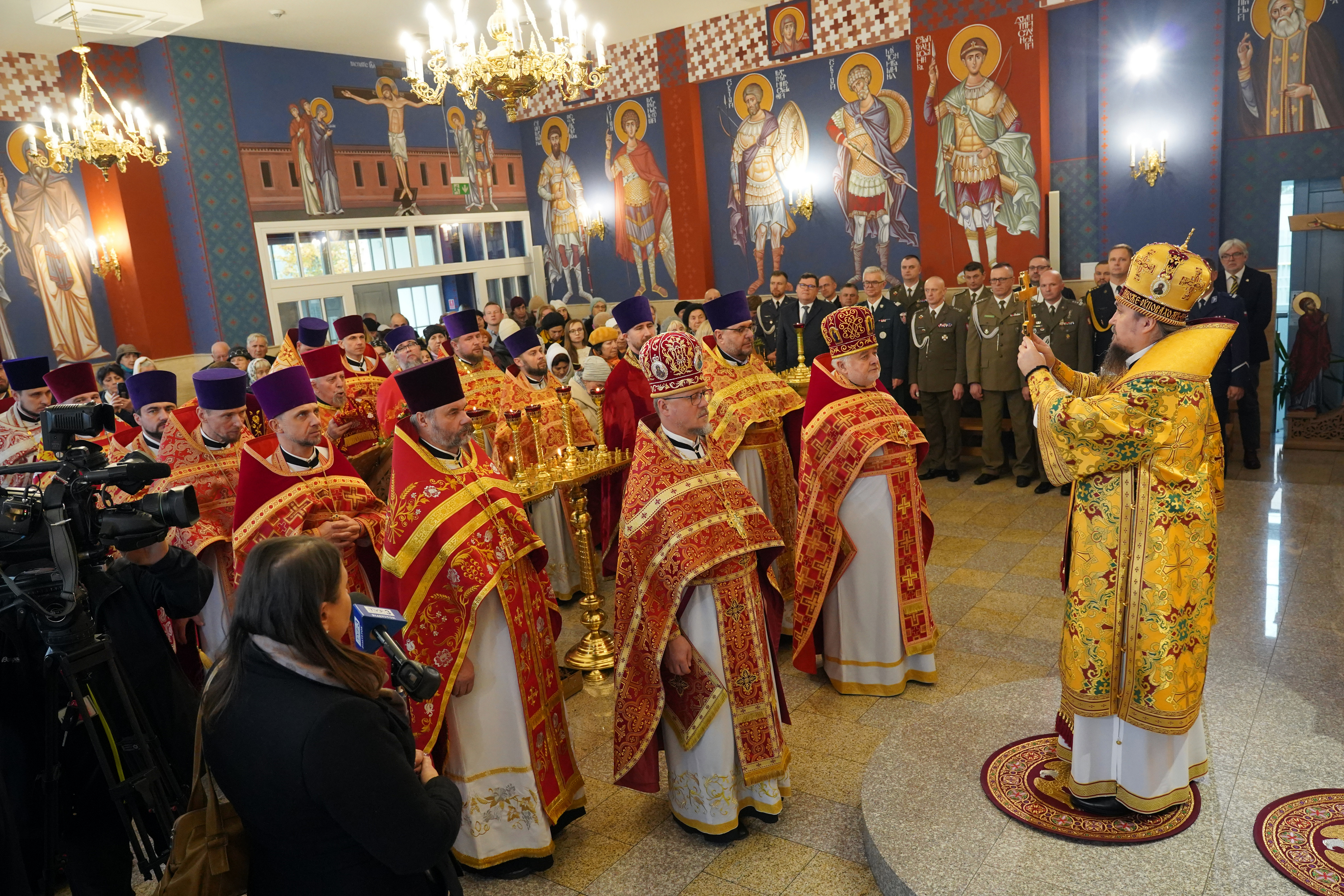 St. Dimitrios feast in St. Dimitrios Orthodox church in Białystok