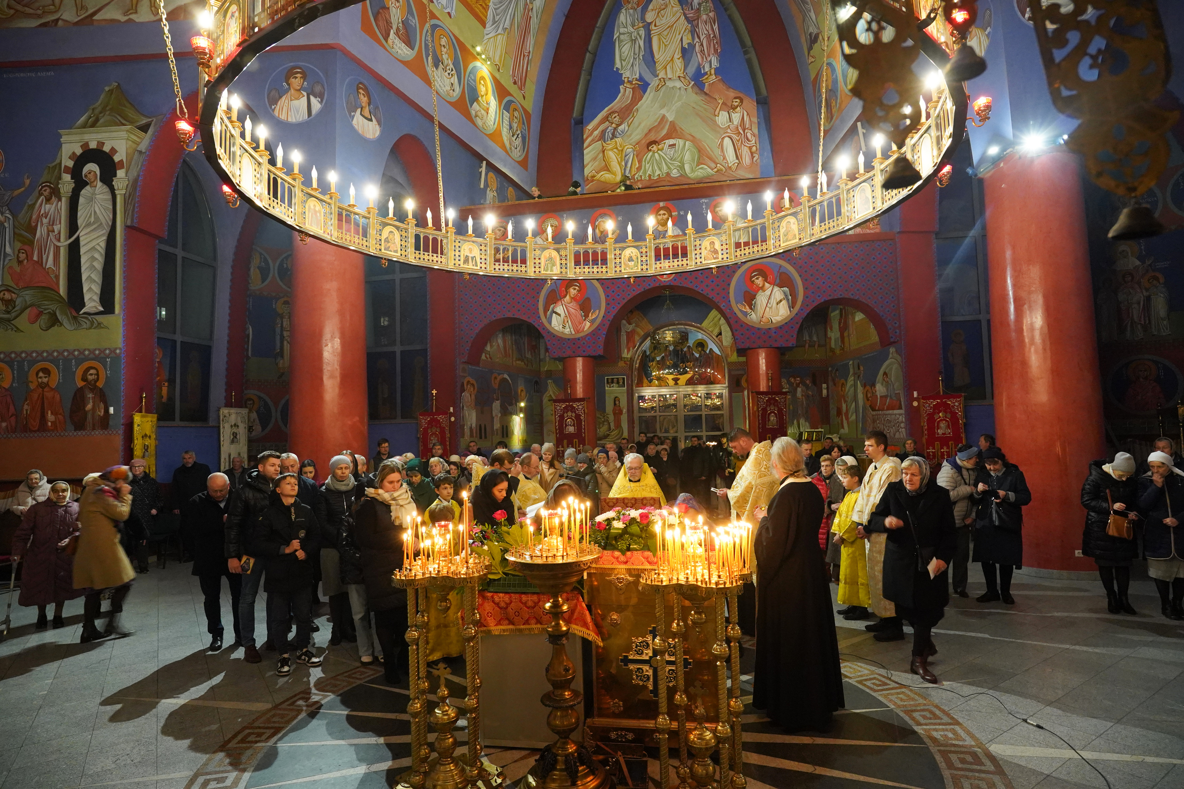 St. John Maximovitch relics in St. George Orthodox church in Białystok