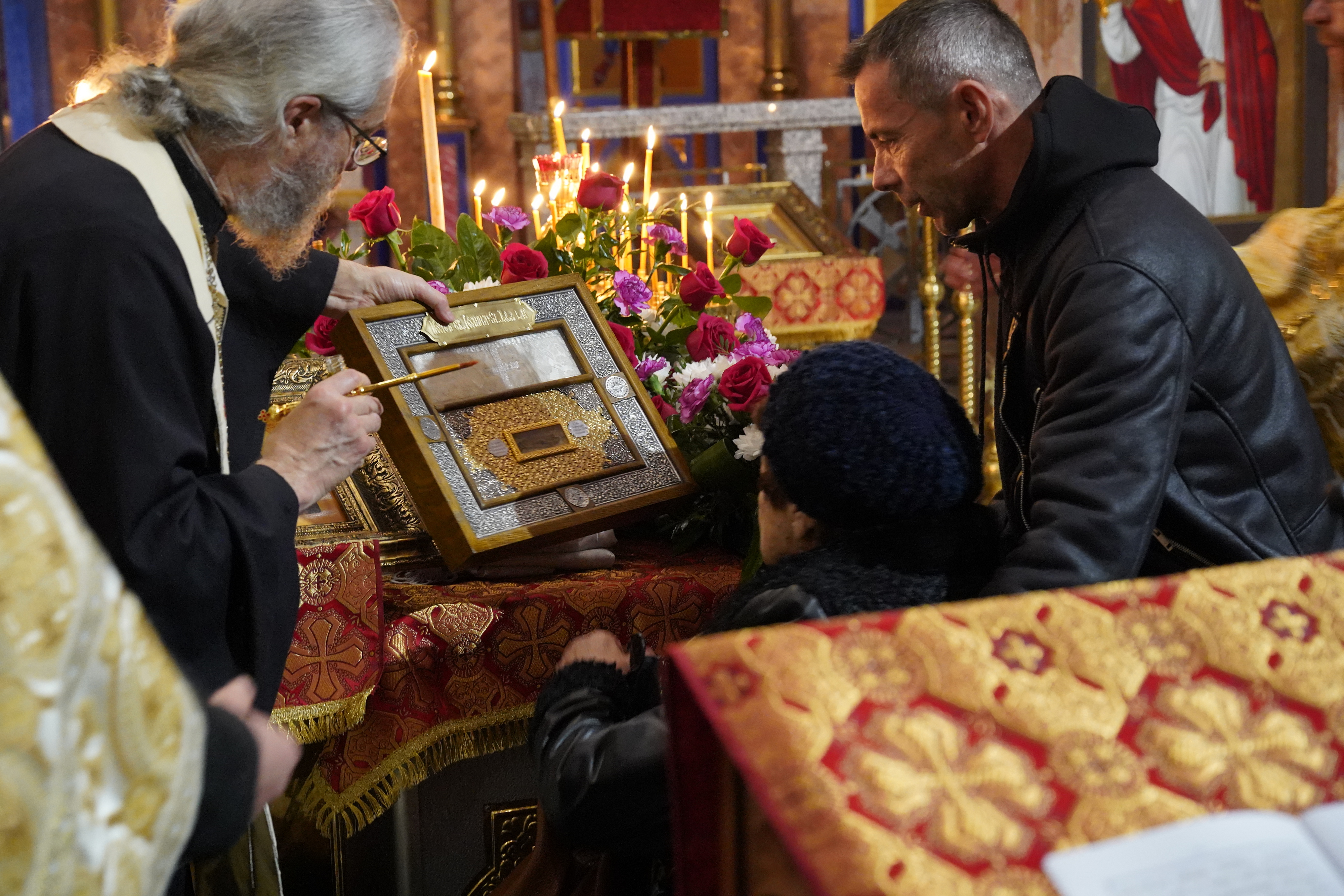 St. John Maximovitch relics in St. George Orthodox church in Białystok