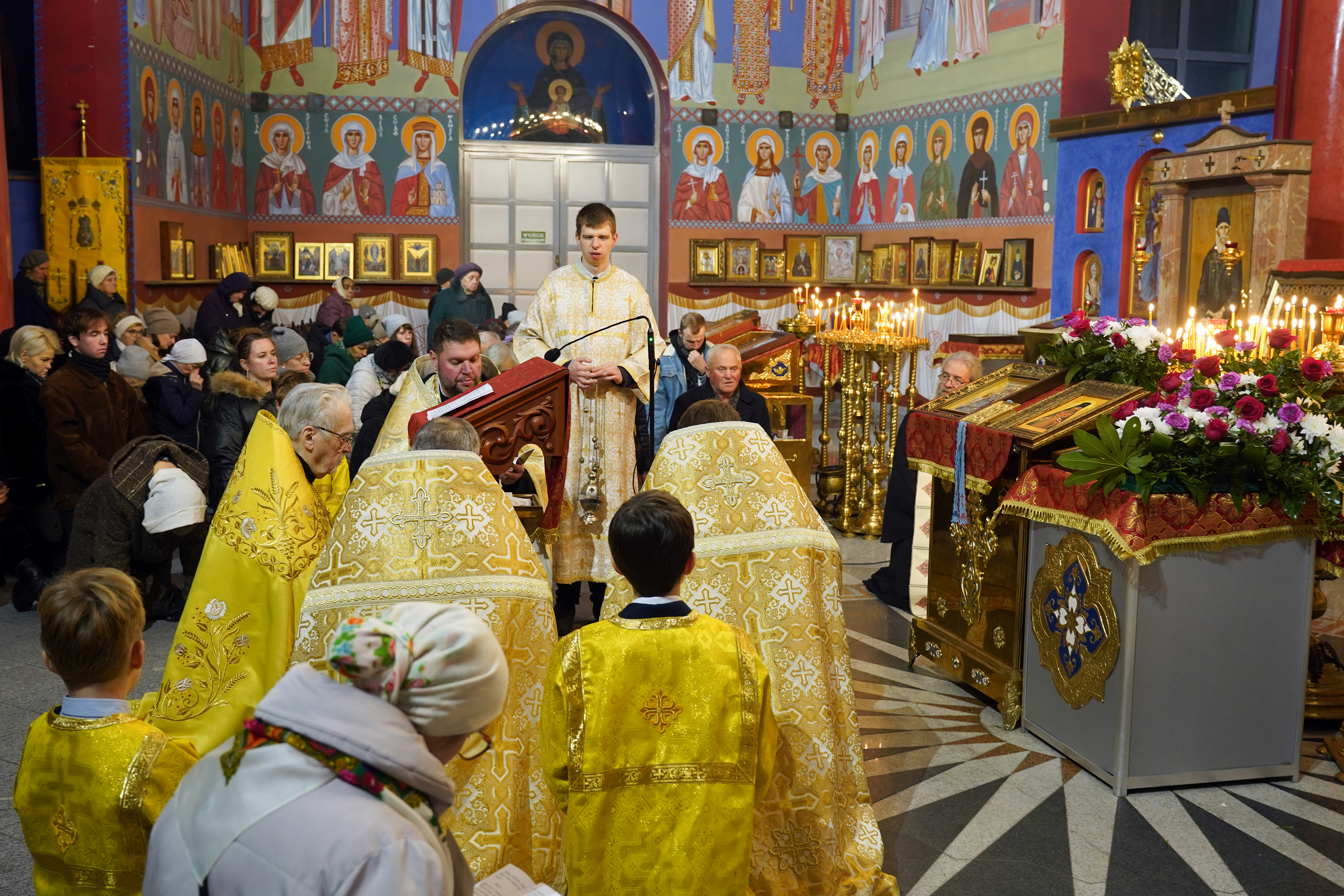 St. John Maximovitch relics in St. George Orthodox church in Białystok