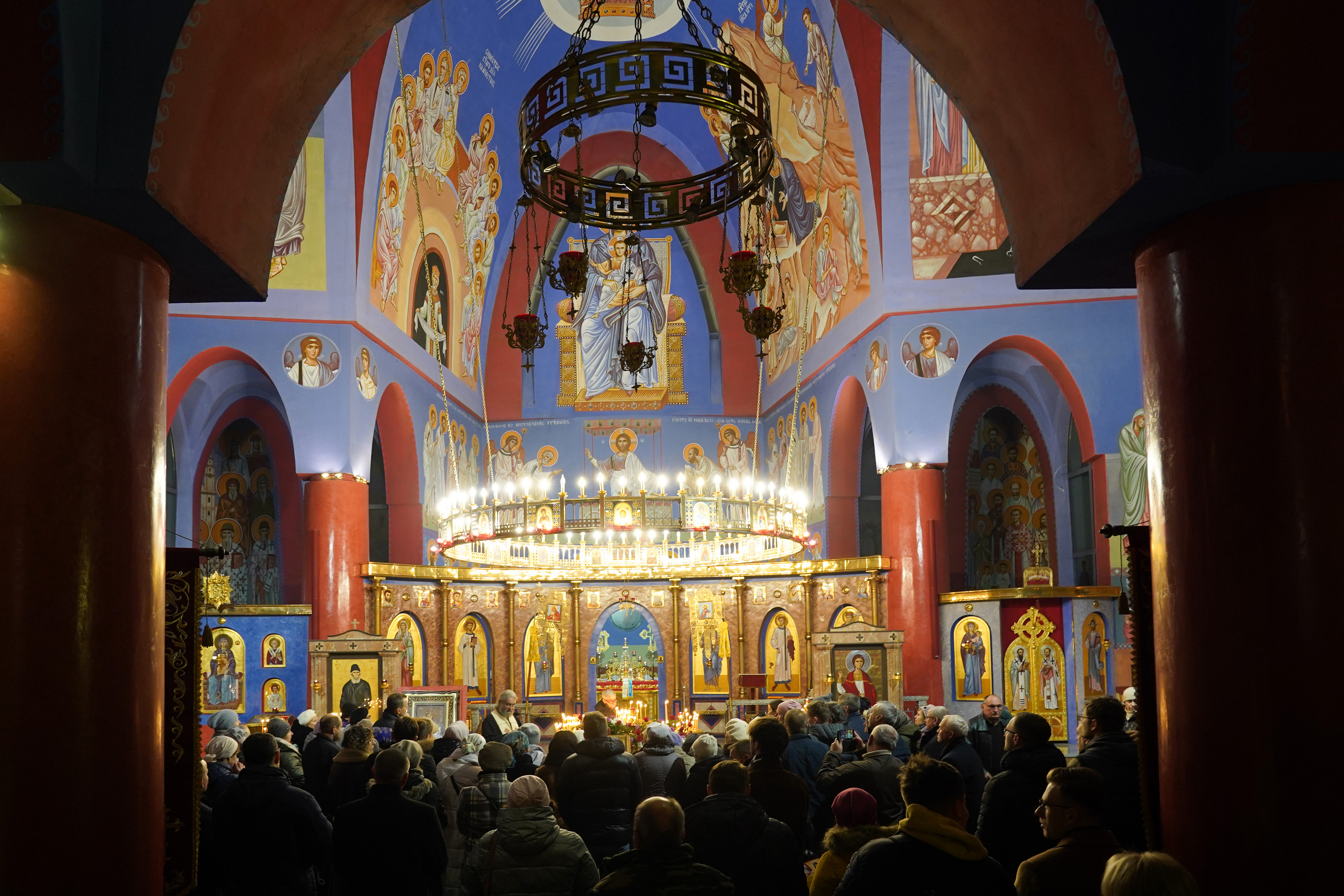 St. John Moximovitch relics in St. George Orthodox church in Białystok