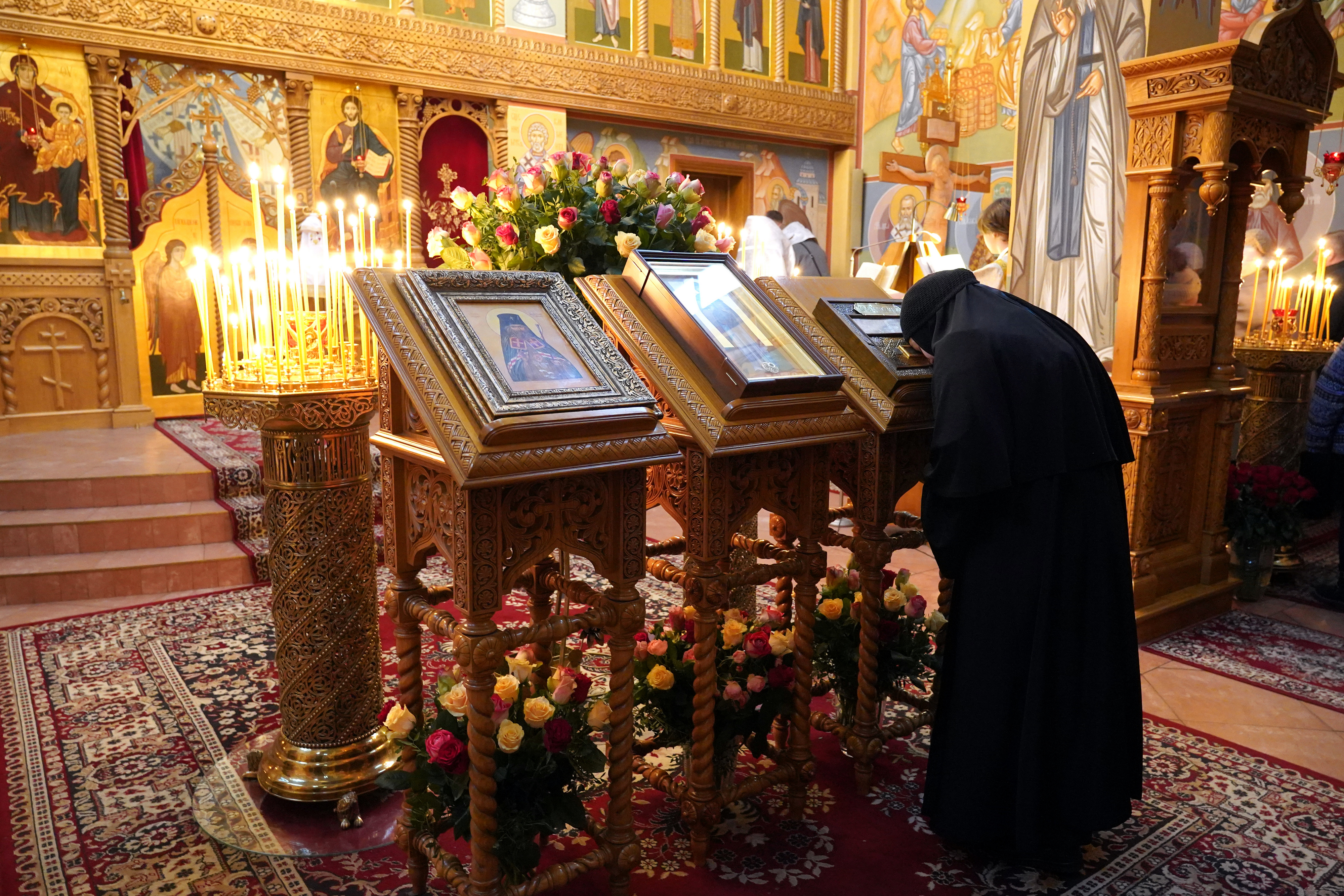 St. John of Shanghai and San Francisco relics in Zwierki Convent